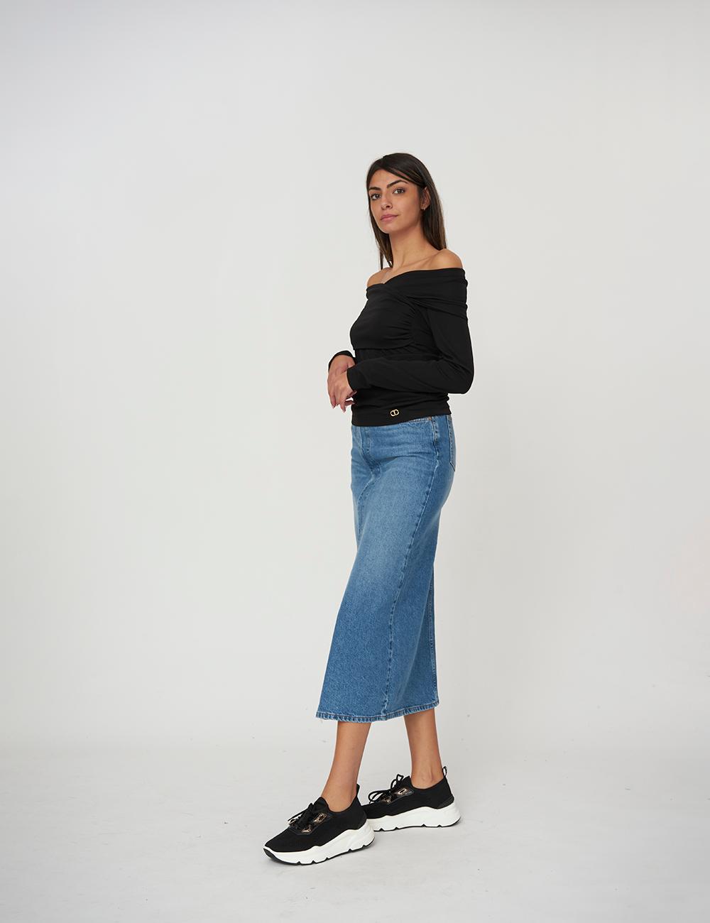 Blusa in jersey