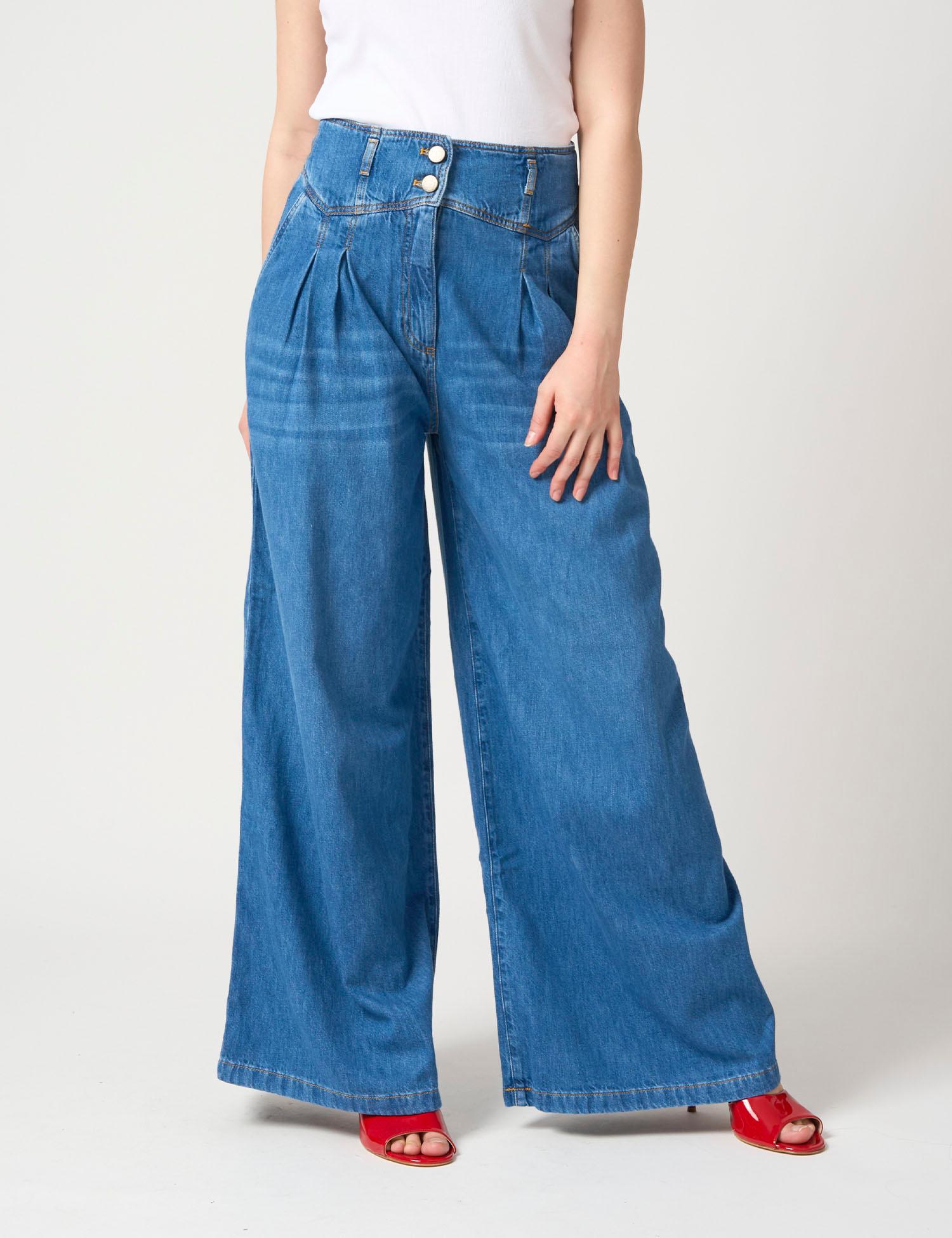 Jeans leg fit