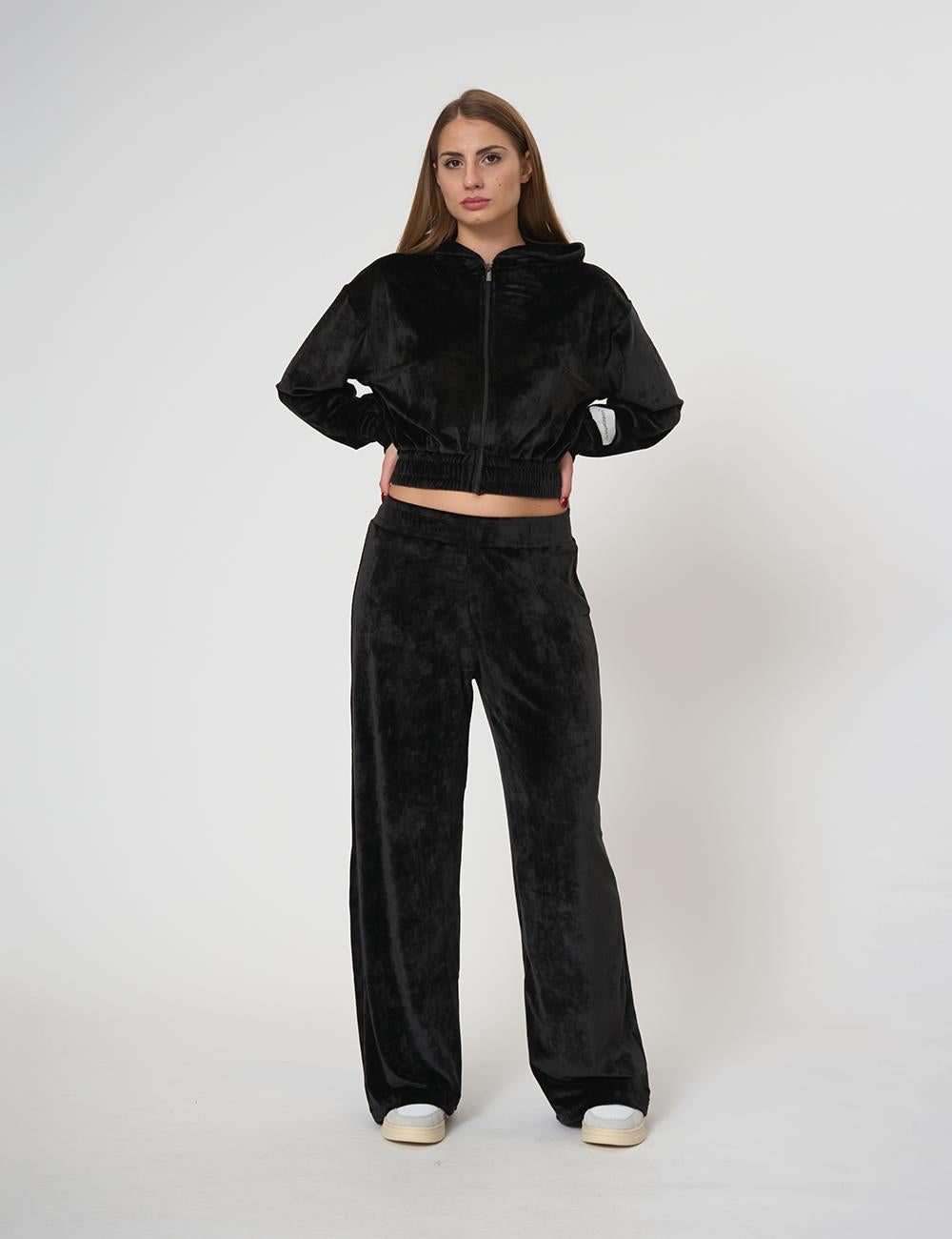 Pantalone dritto in ciniglia