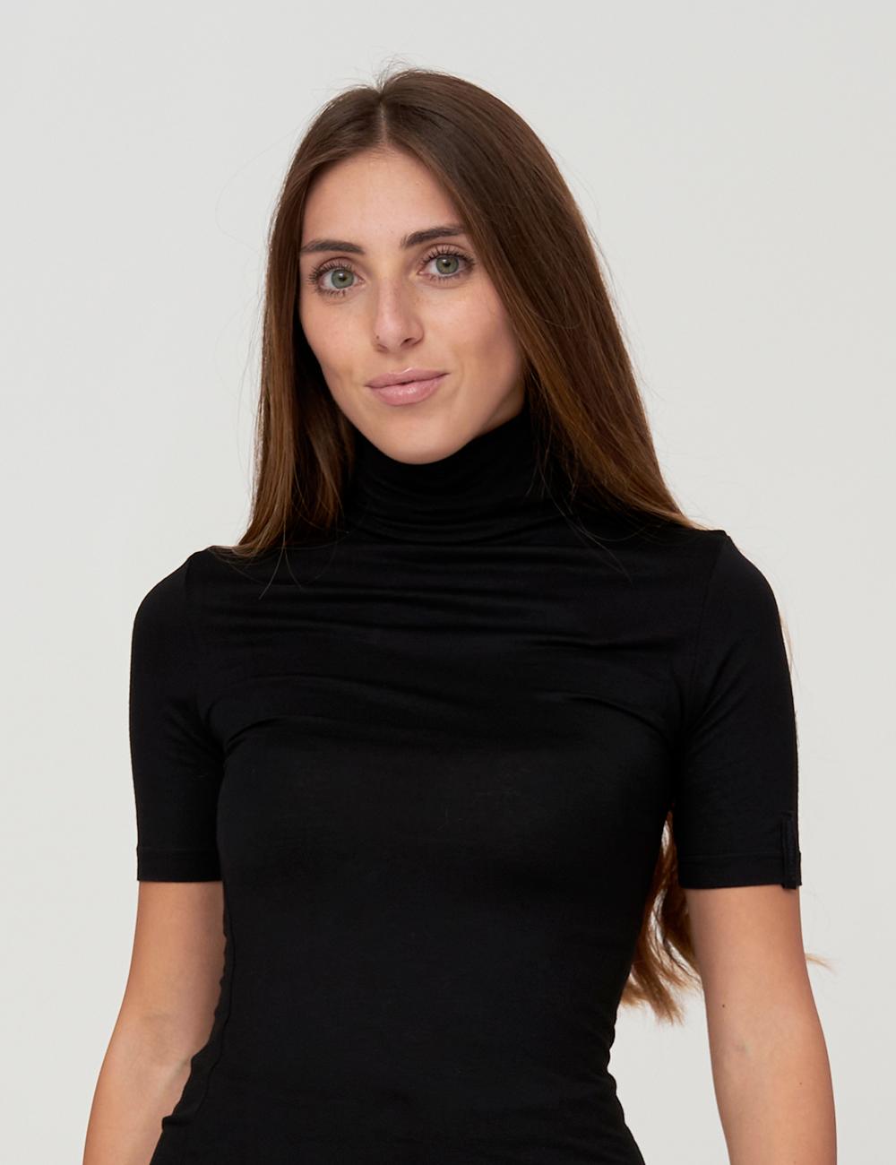 Dolcevita mezza manica