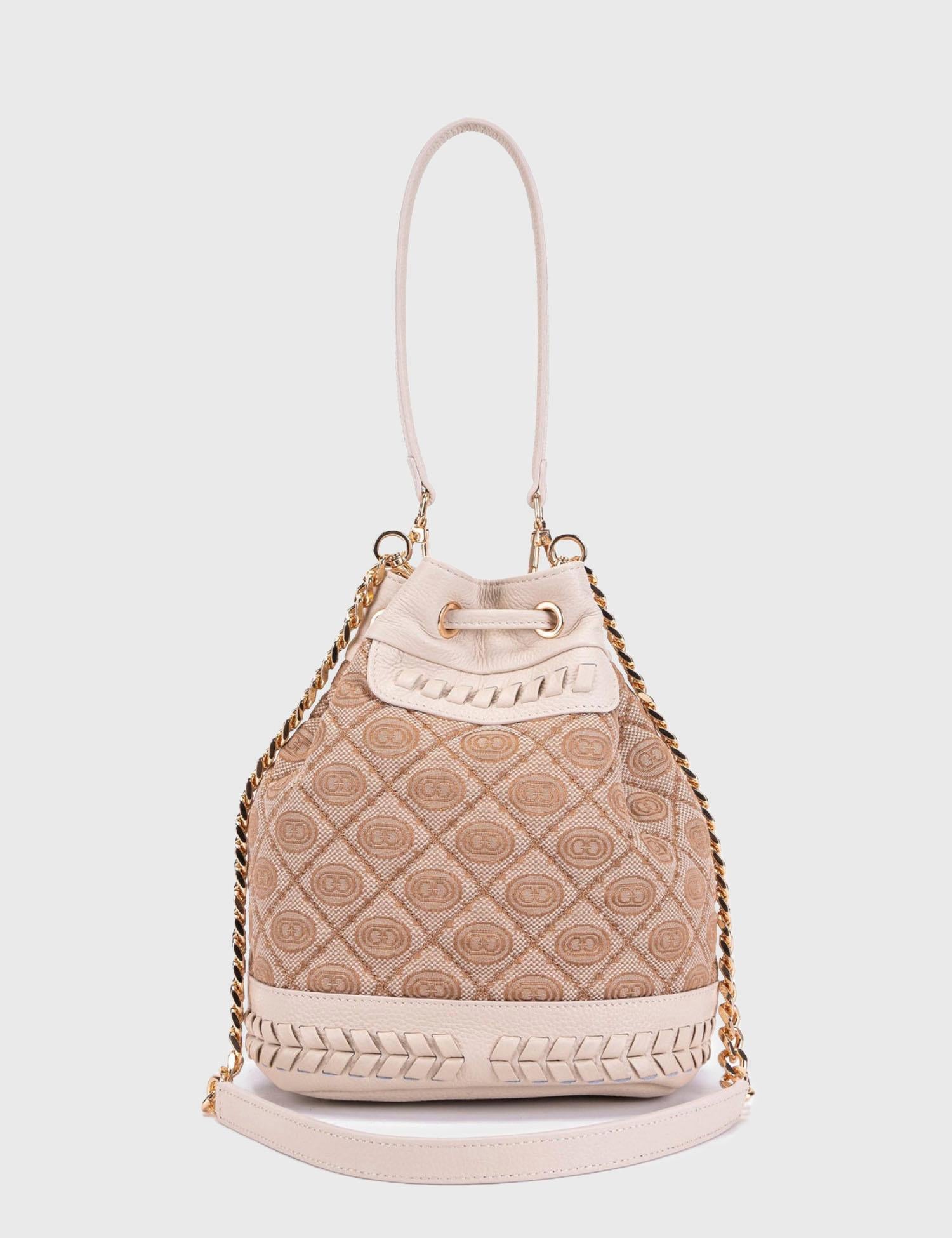 Monogram bucket jacquard