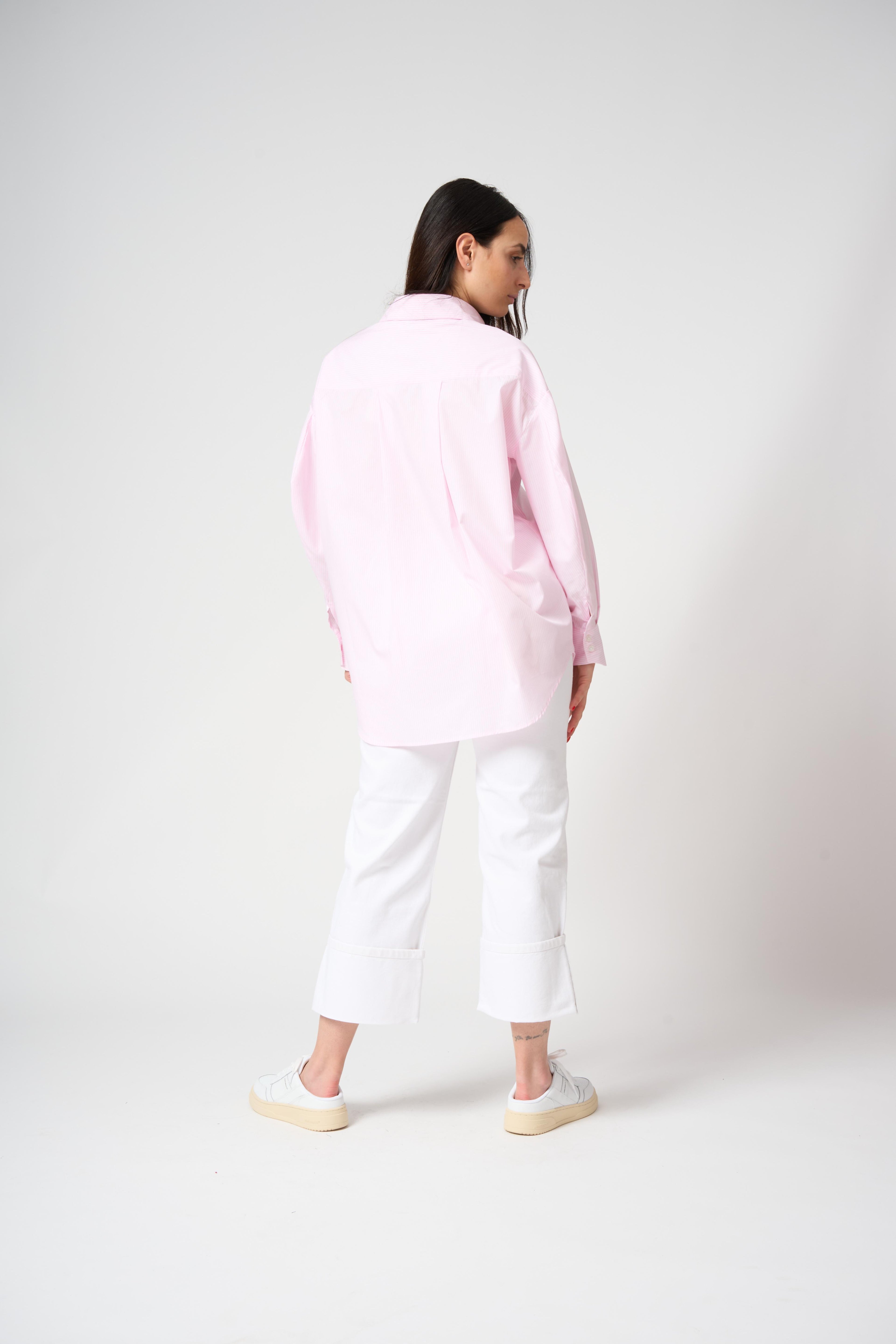 Camicia in cotone over