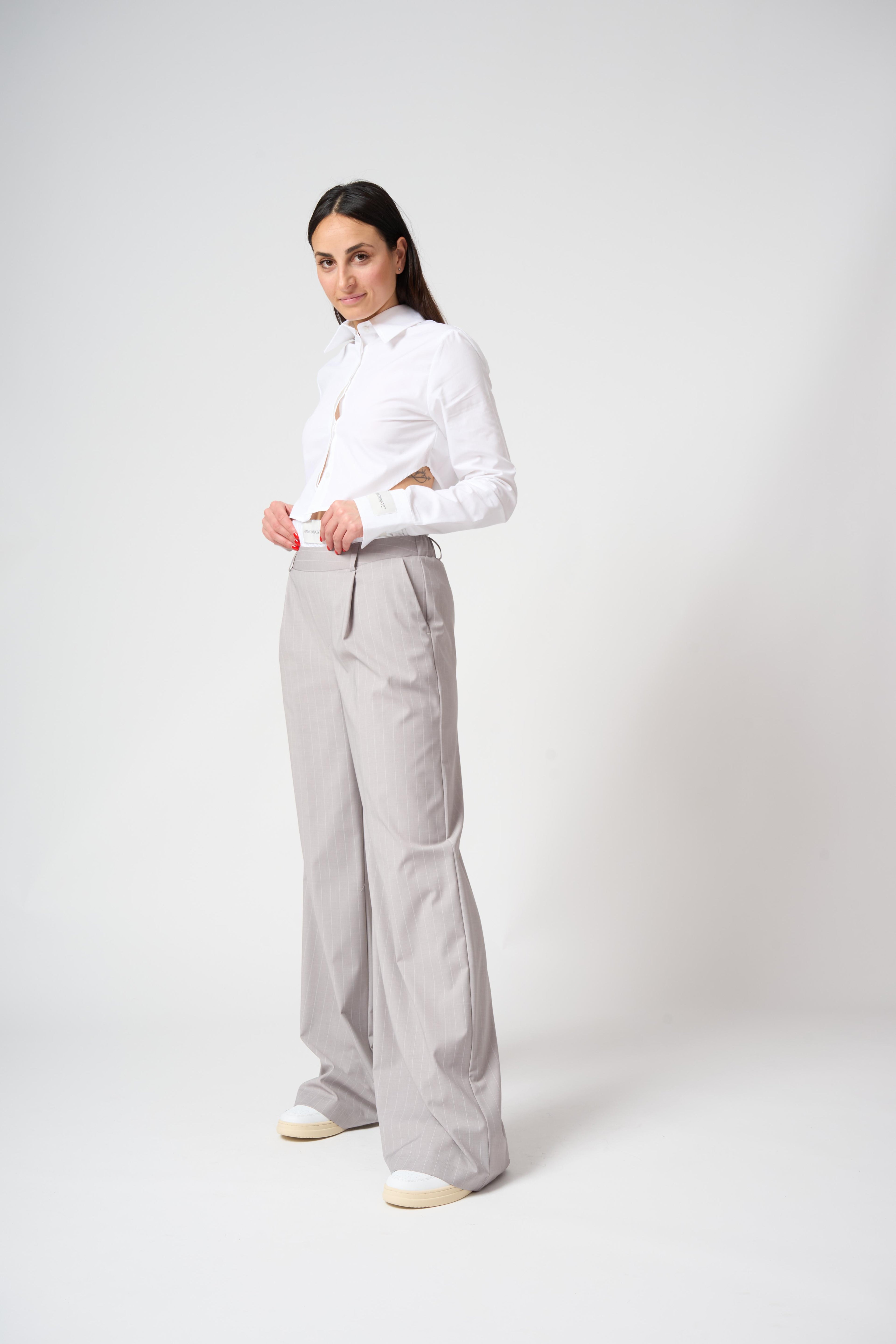 Camicia corta in cotone