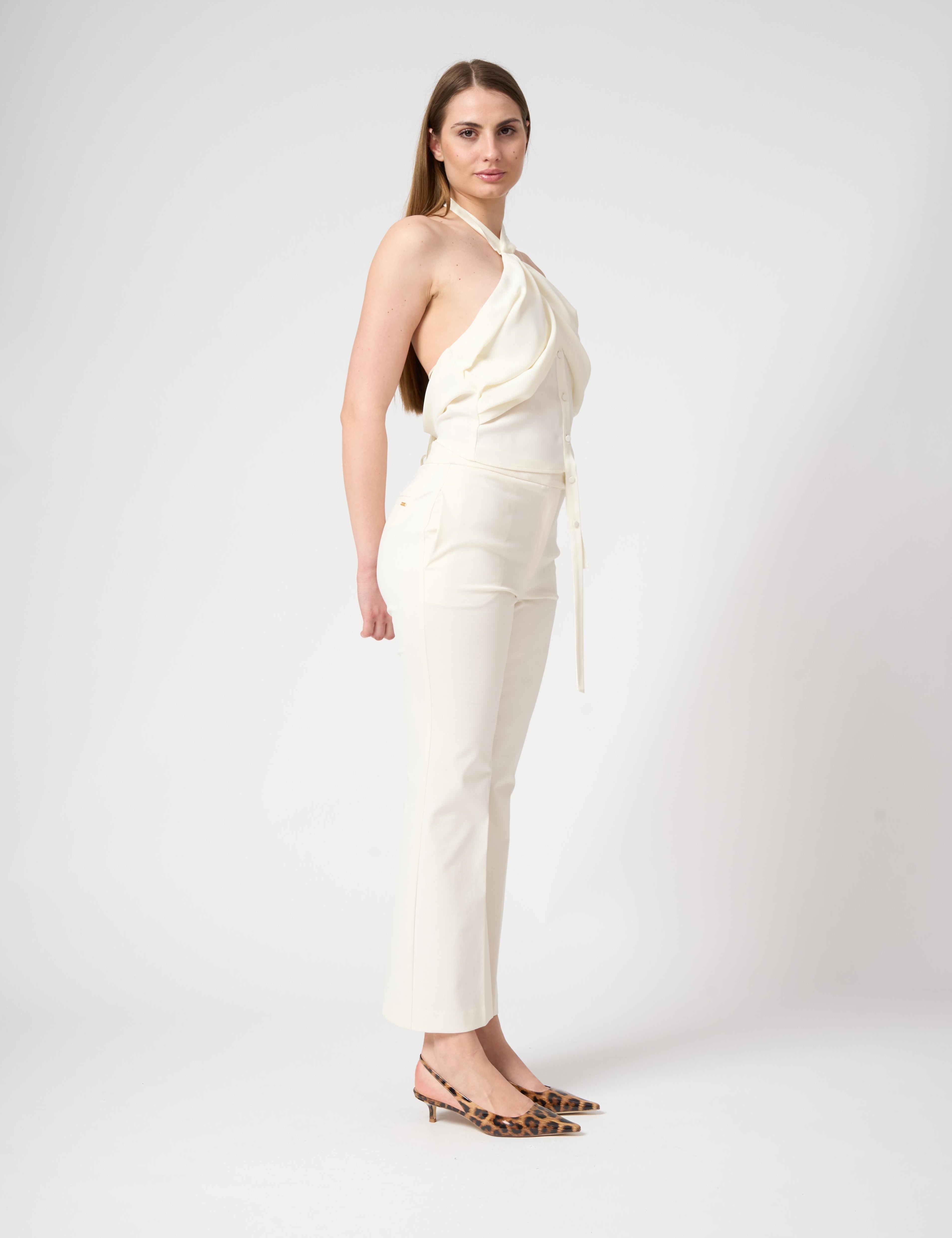 Top scollo all'americana