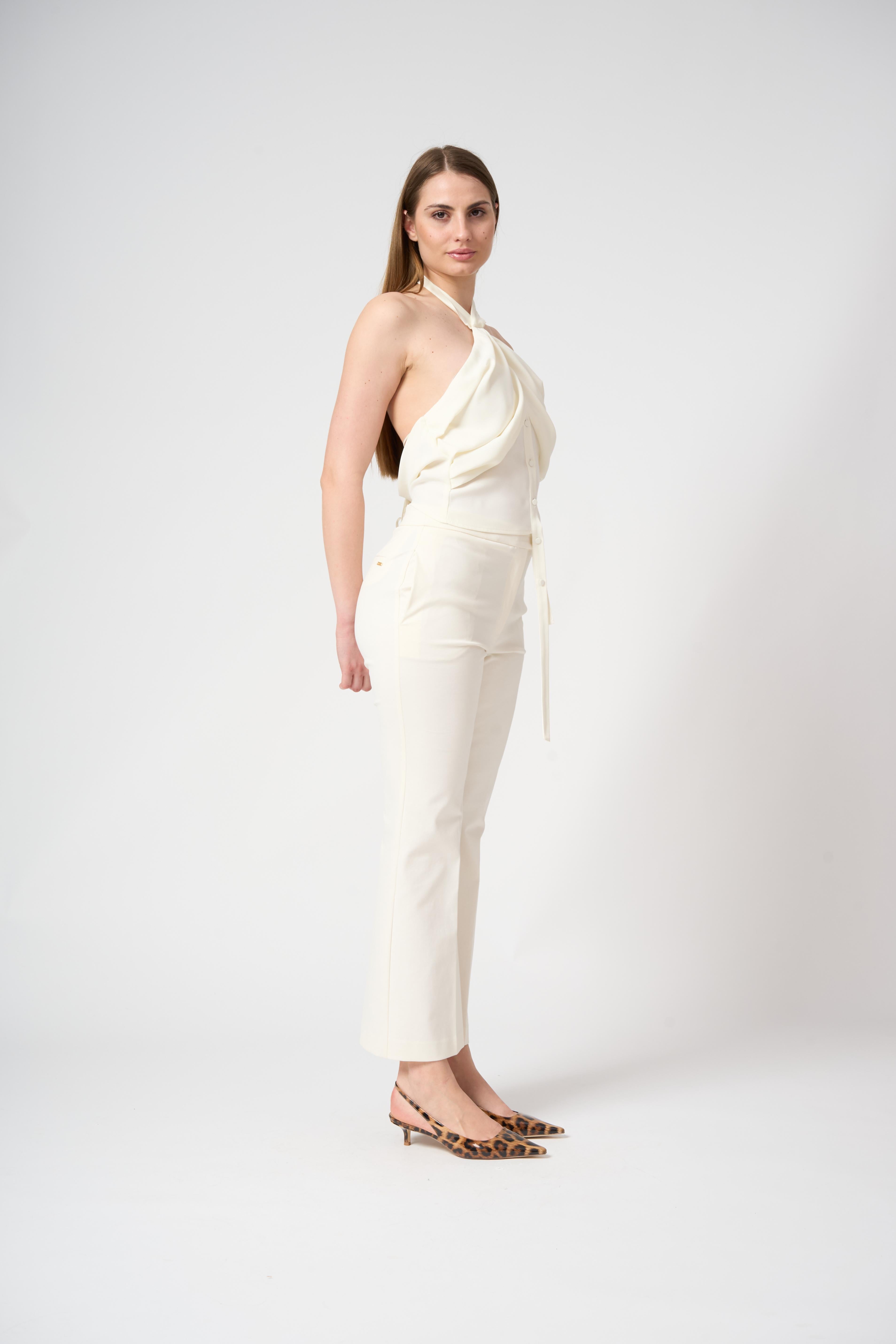 Top scollo all'americana