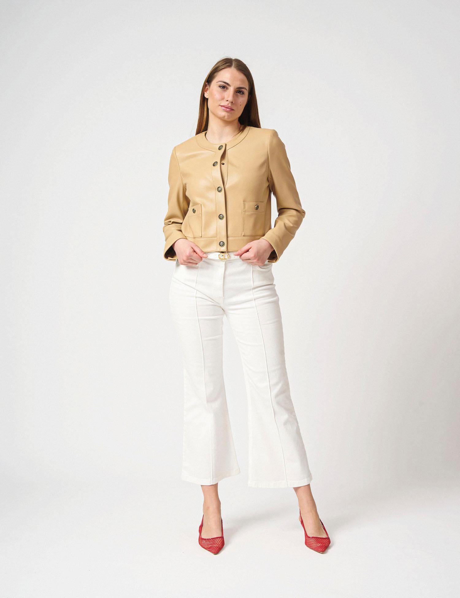 Giacca con collo coreana