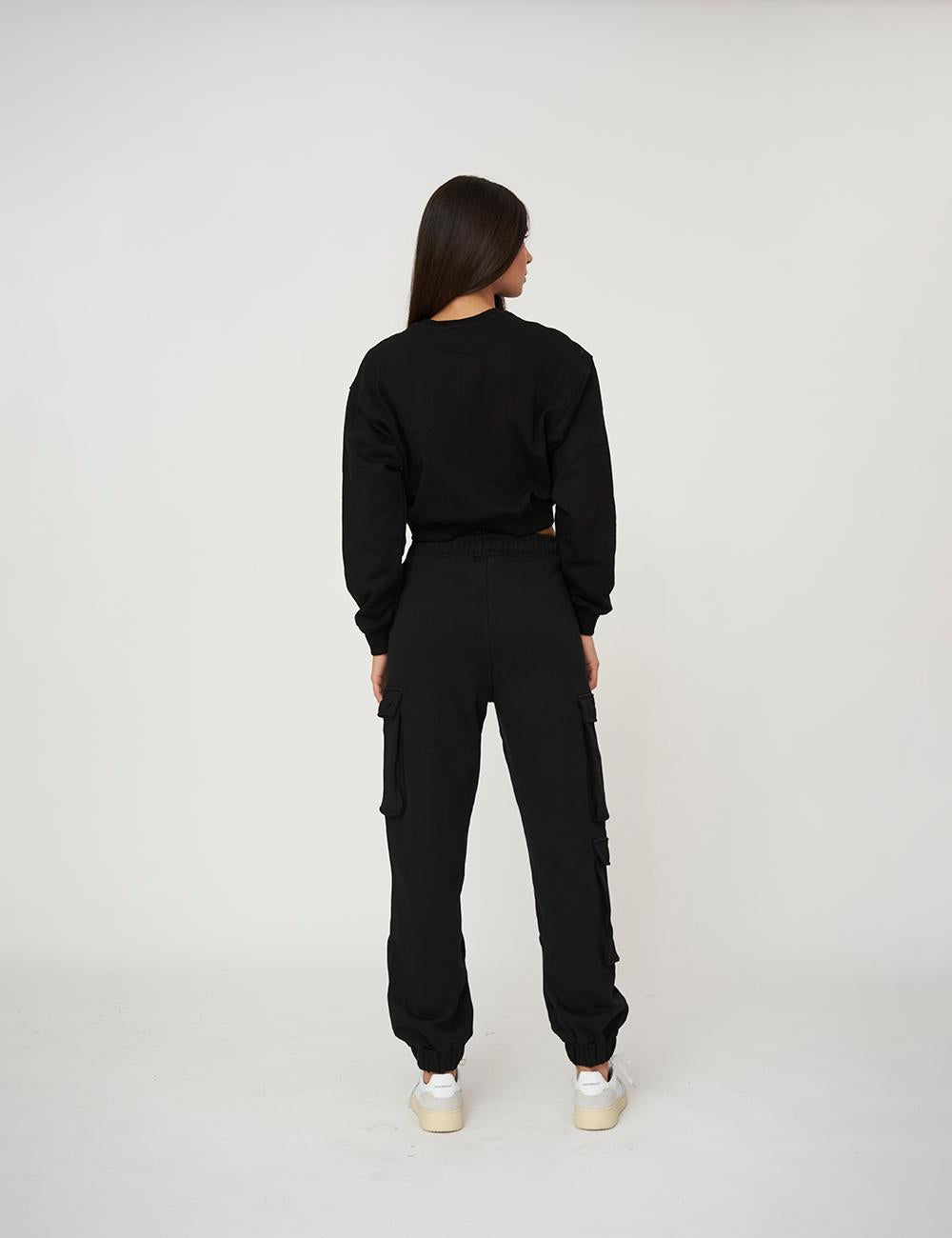 Felpa corta paricollo