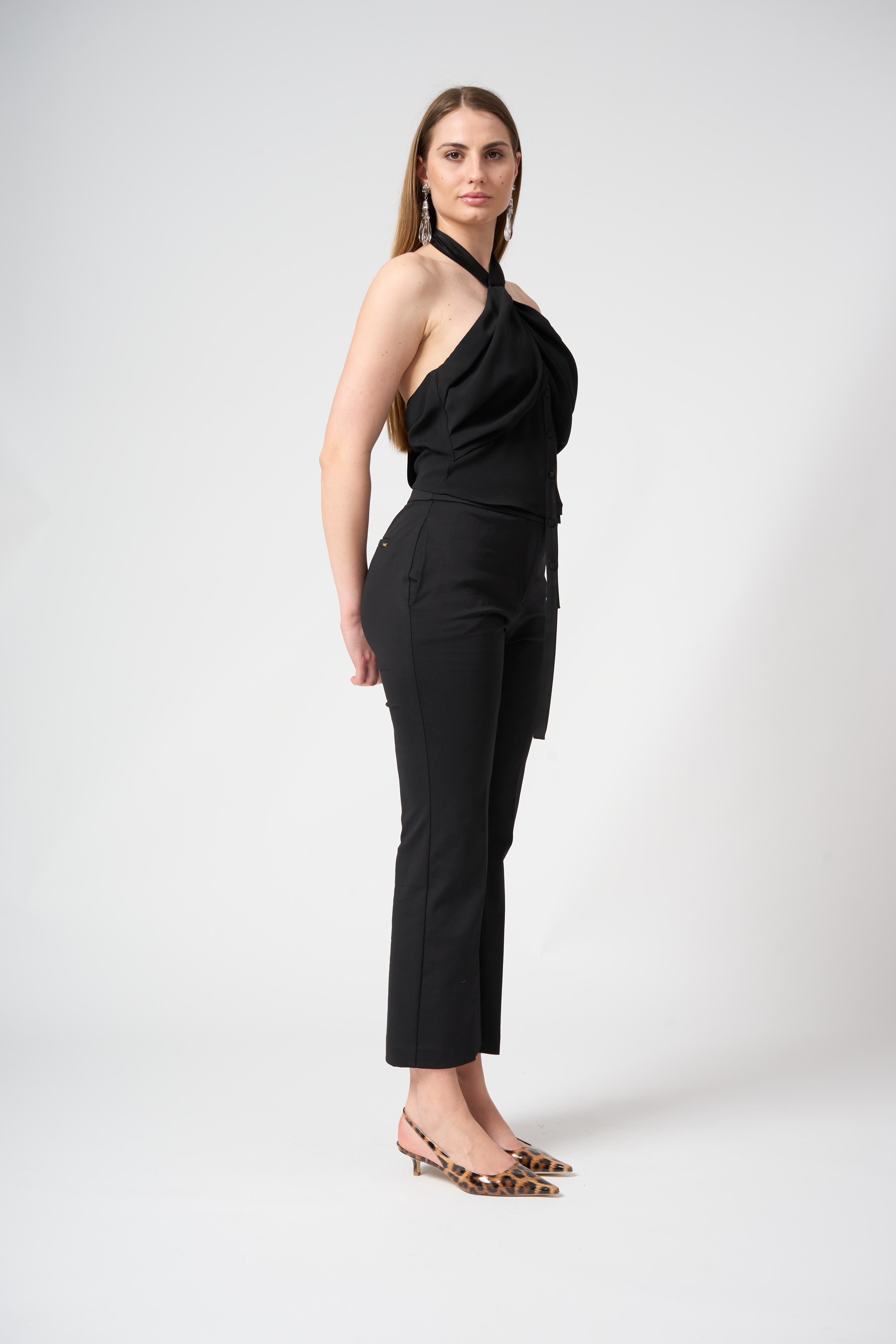 Top scollo all'americana