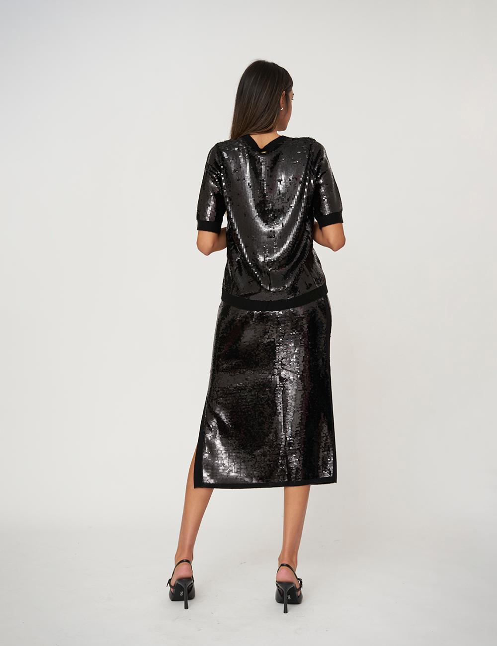 Maglia in paillettes