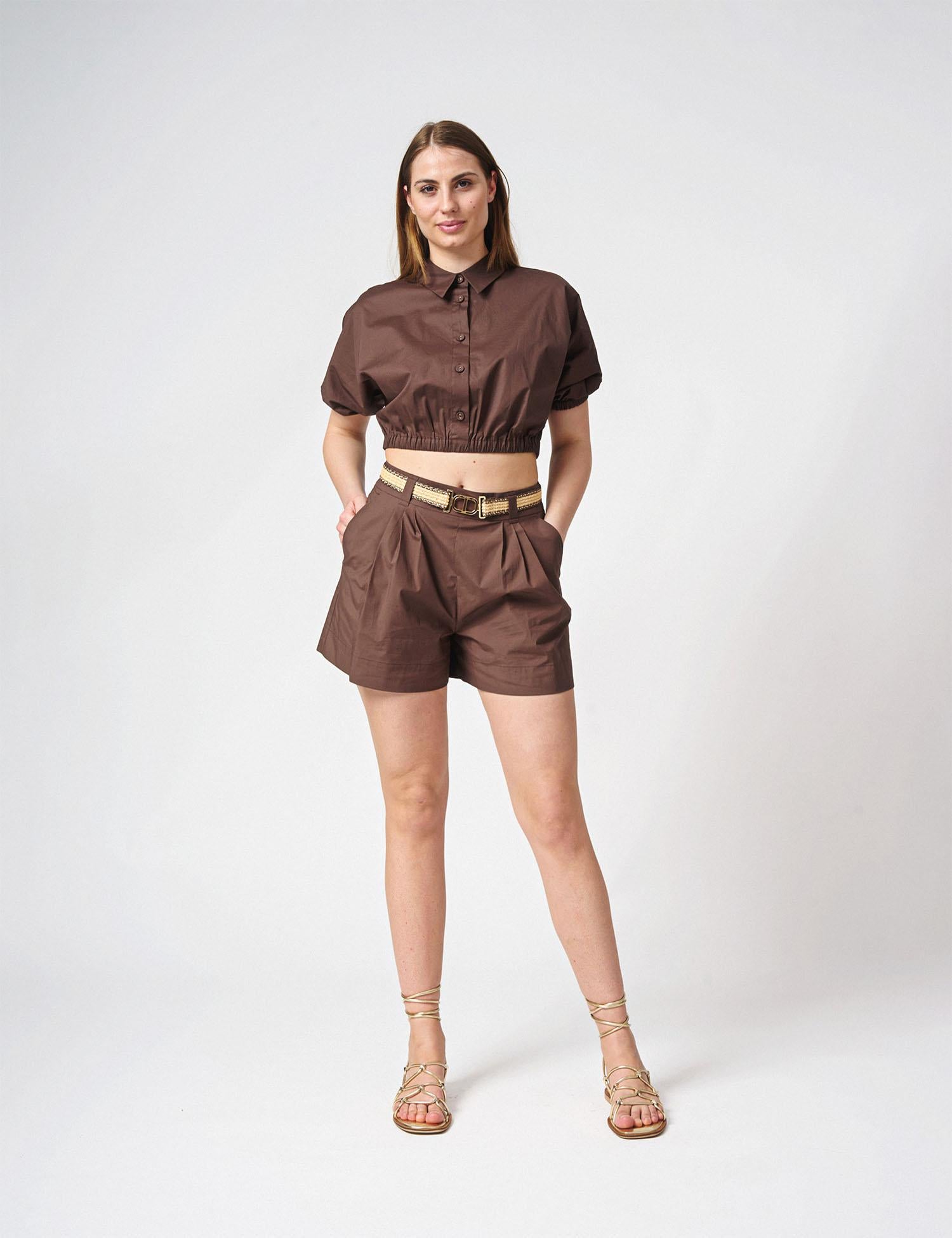 Blusa cropped