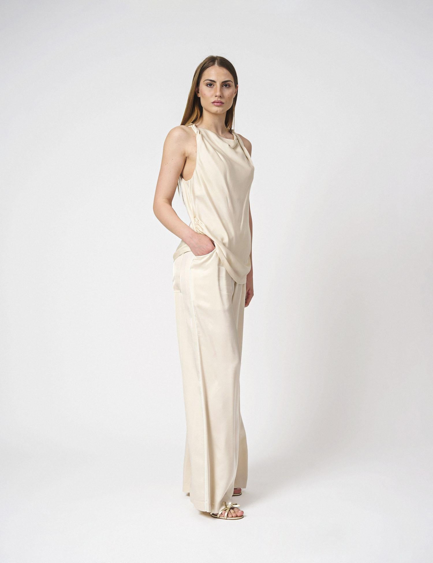 Pantapalazzo in raso