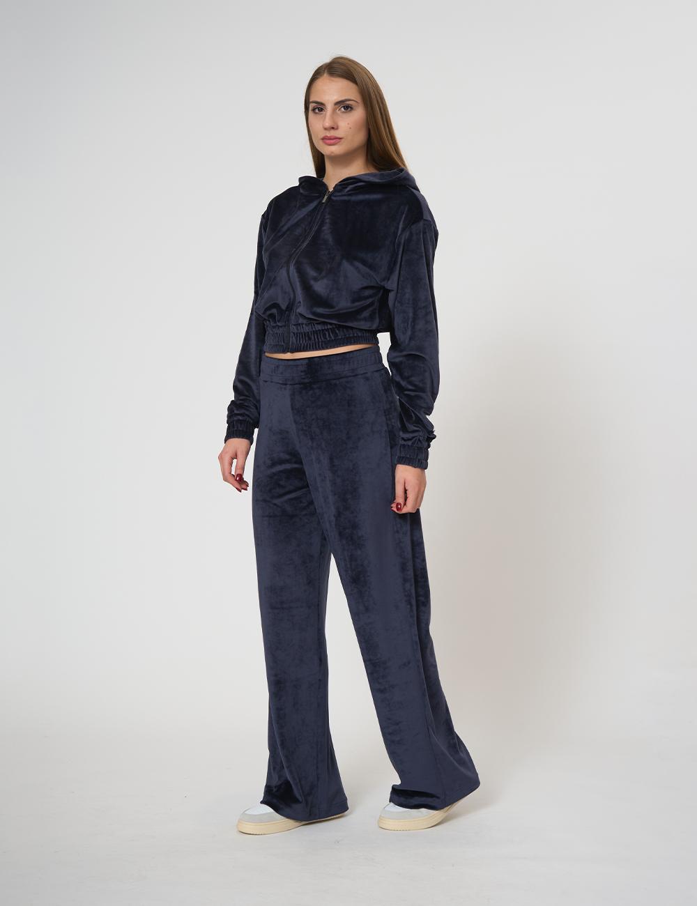 Pantalone dritto in ciniglia