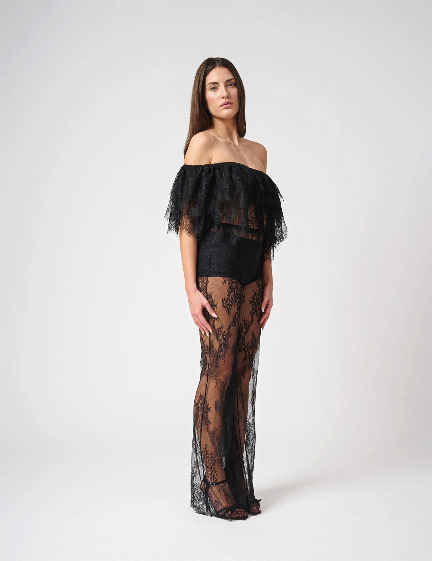 Crop top tulle