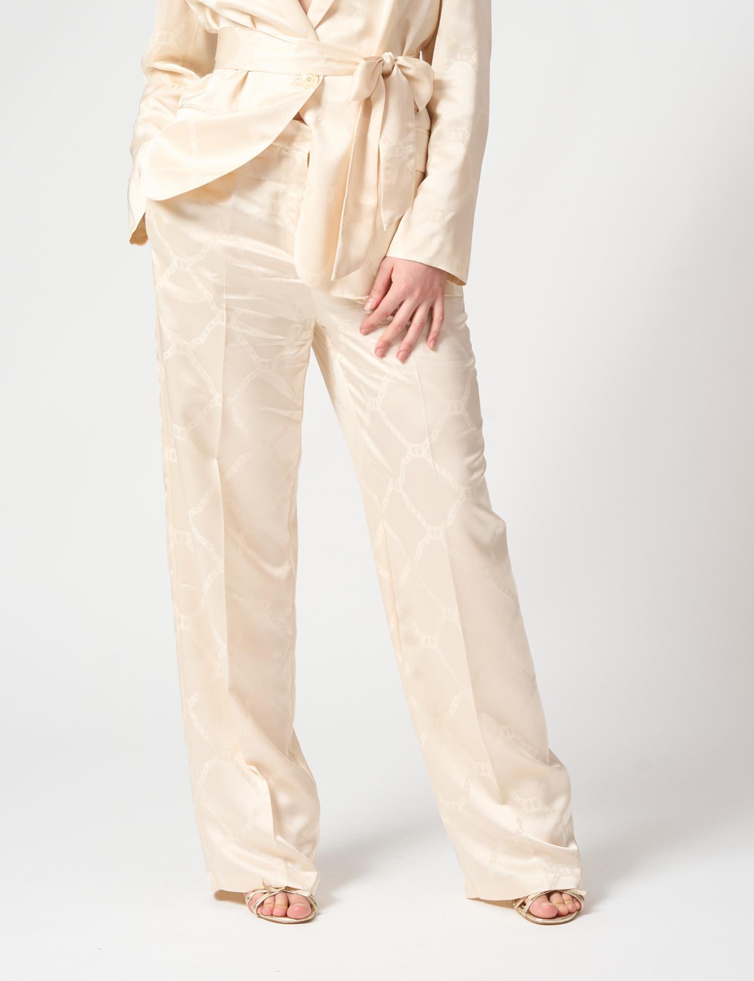 Pantalone in raso