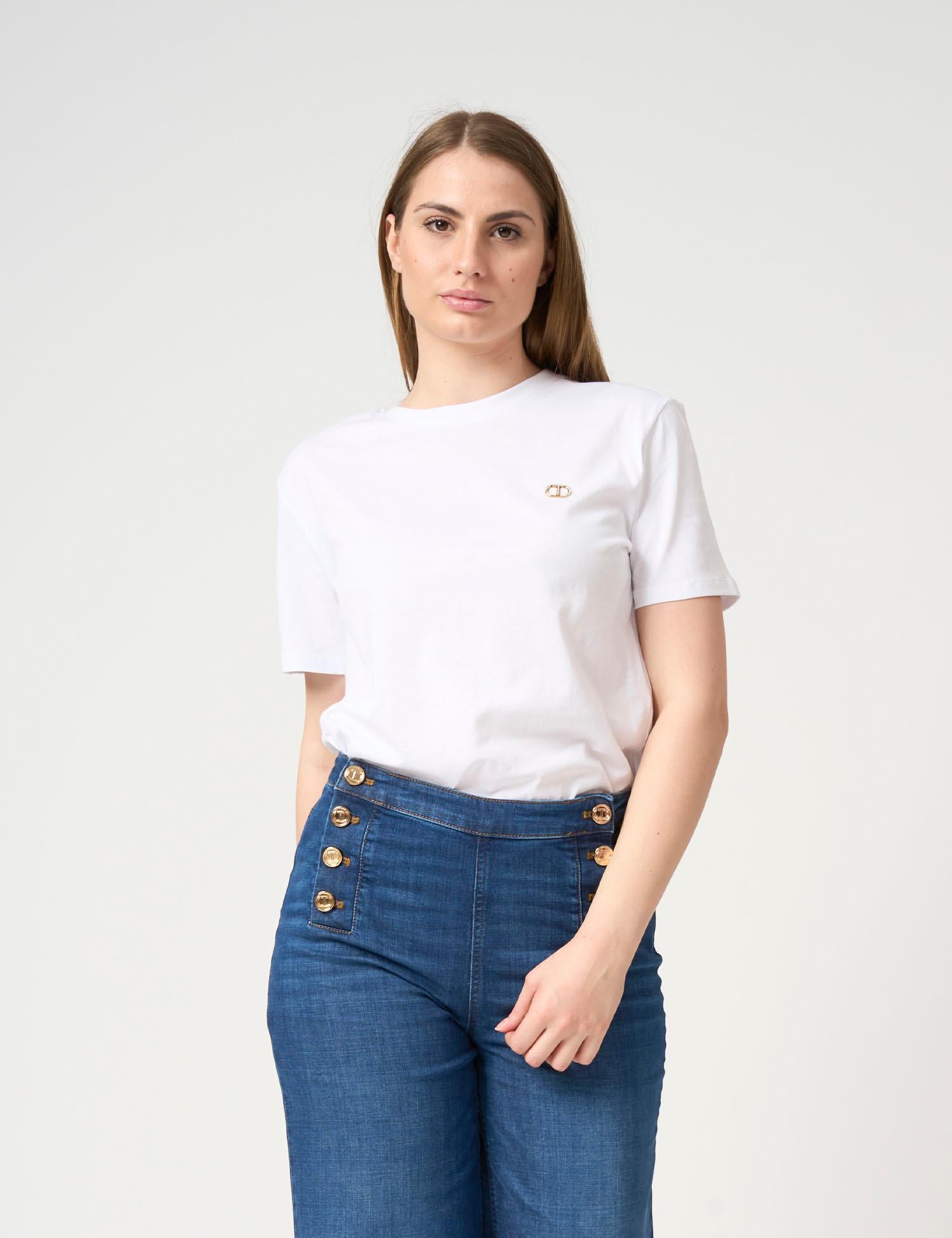 T-shirt con logo