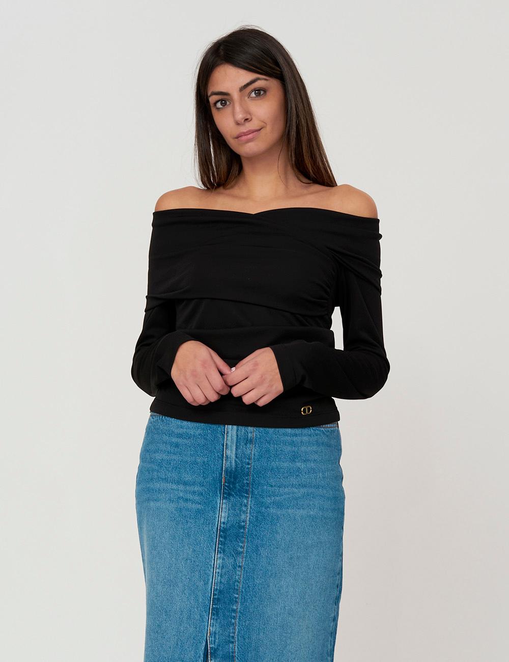 Blusa in jersey