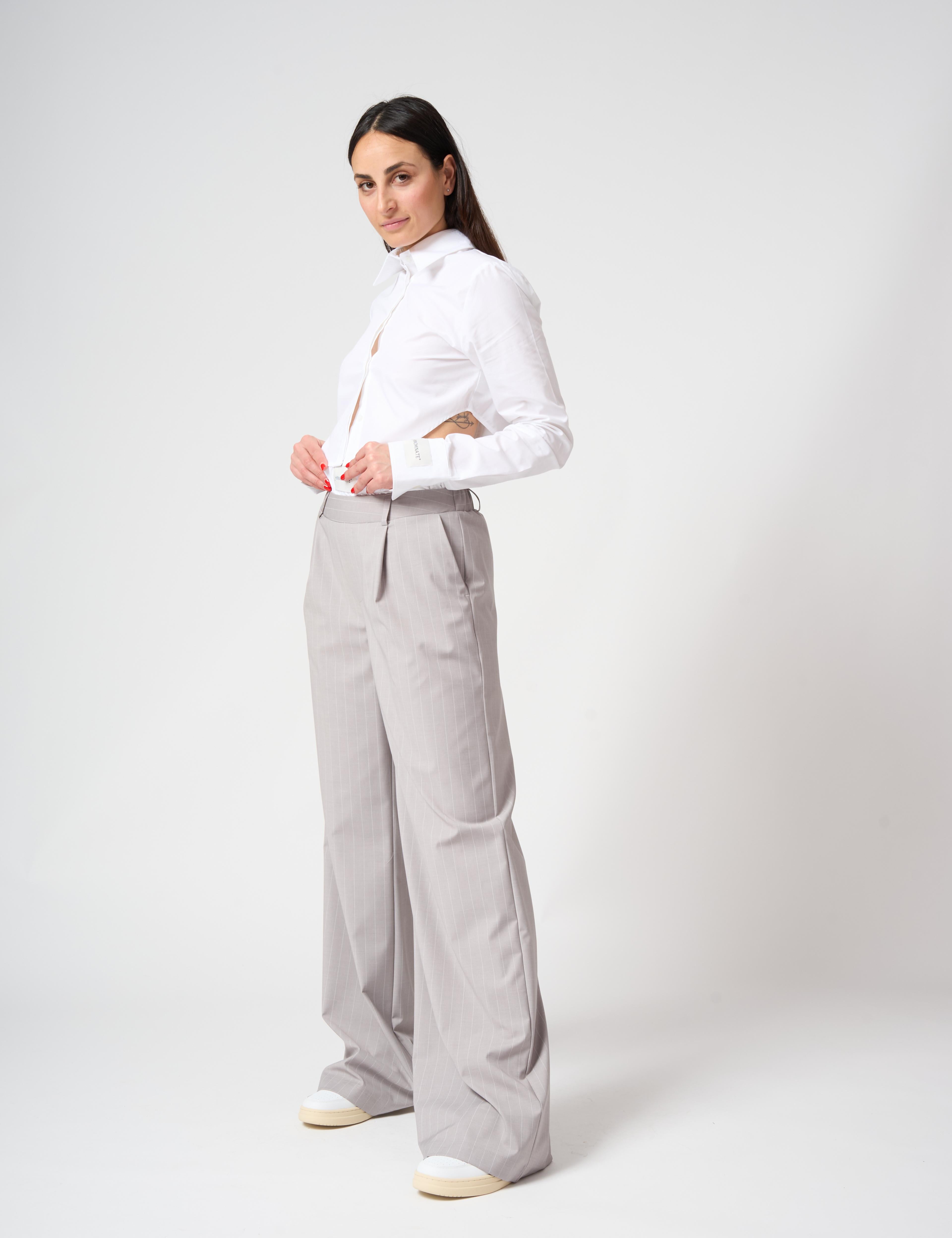 Pantalone gessato