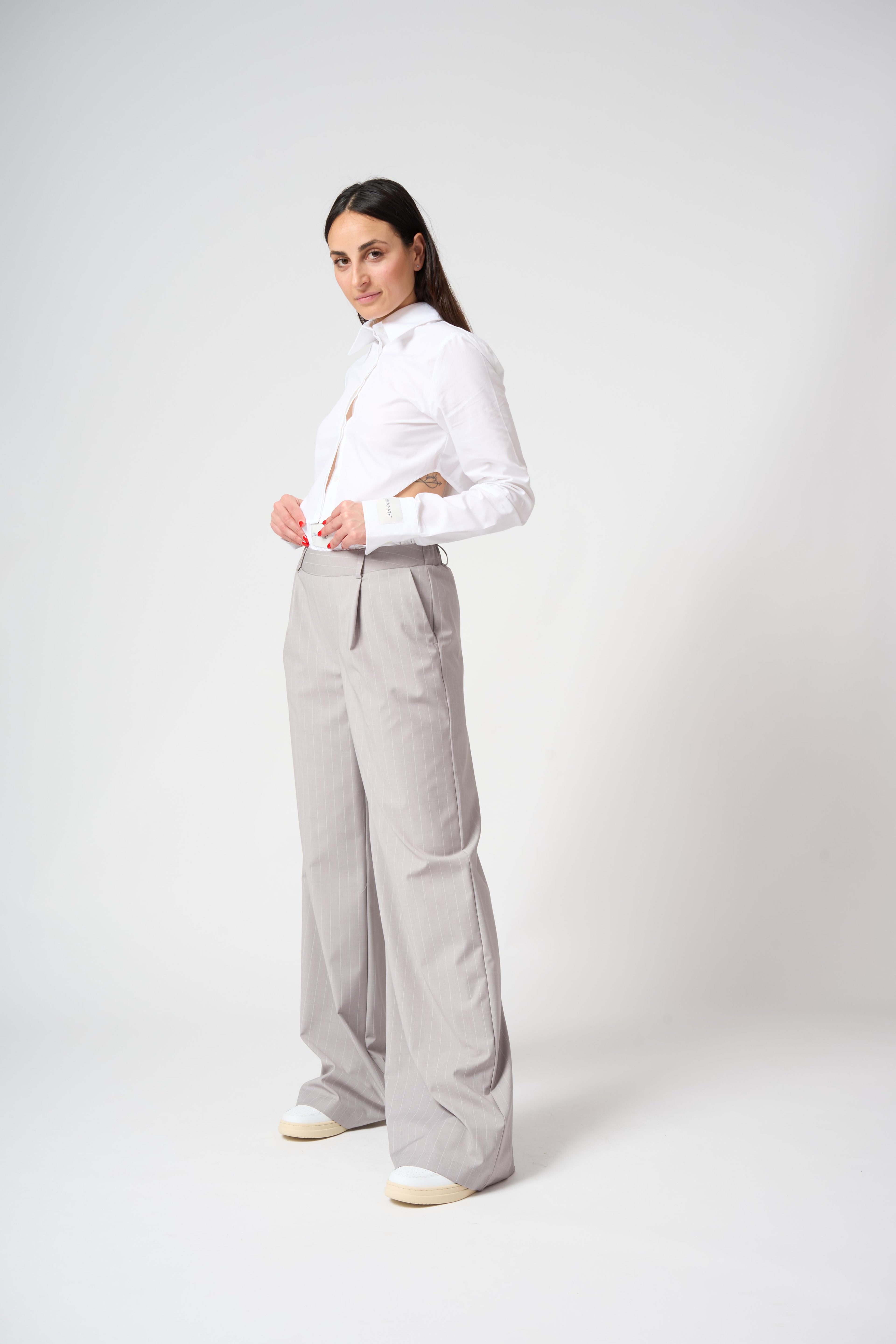 Pantalone gessato