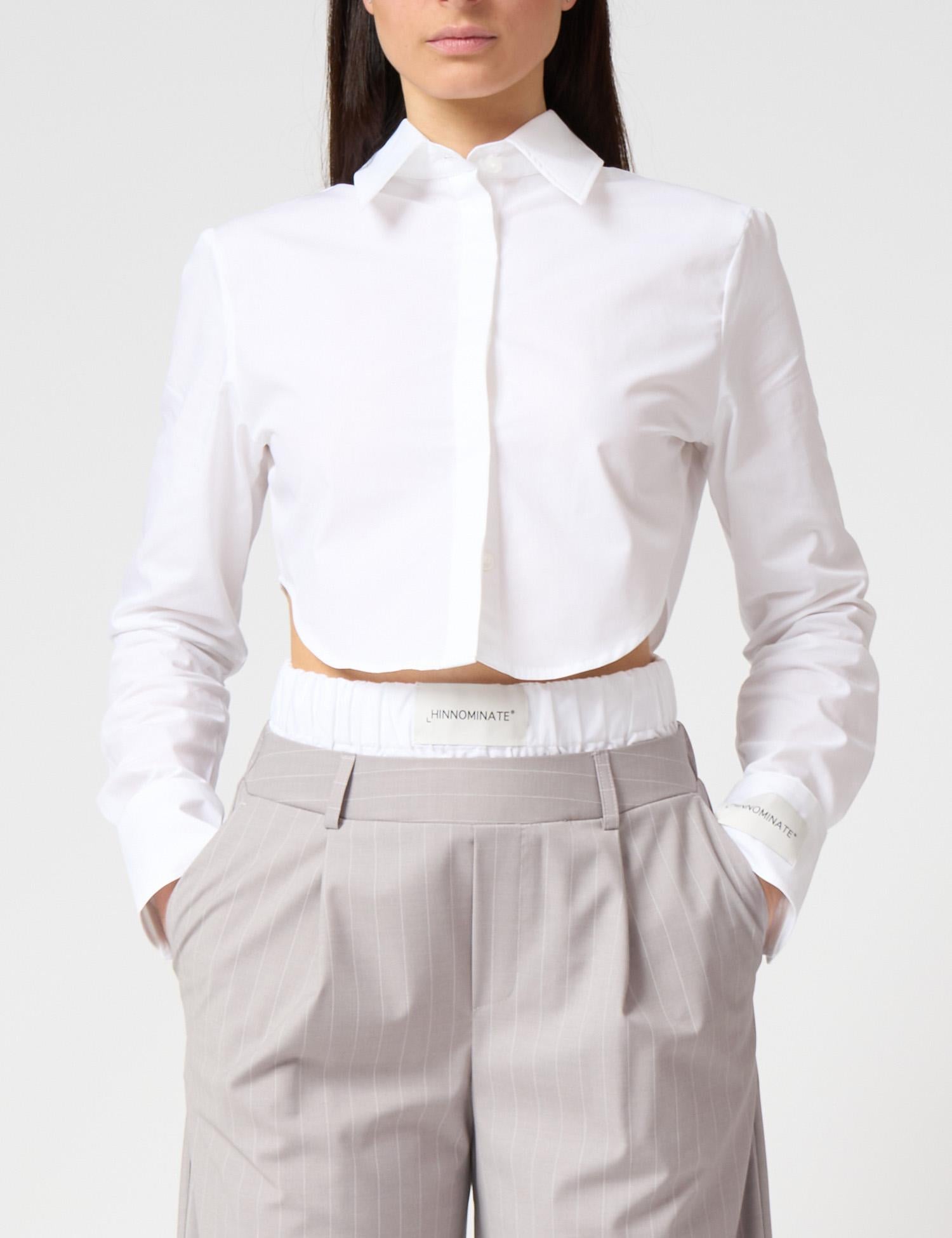 Camicia corta in cotone