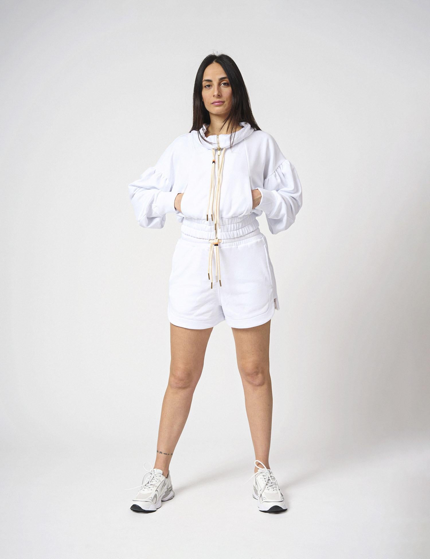 Felpa cropped