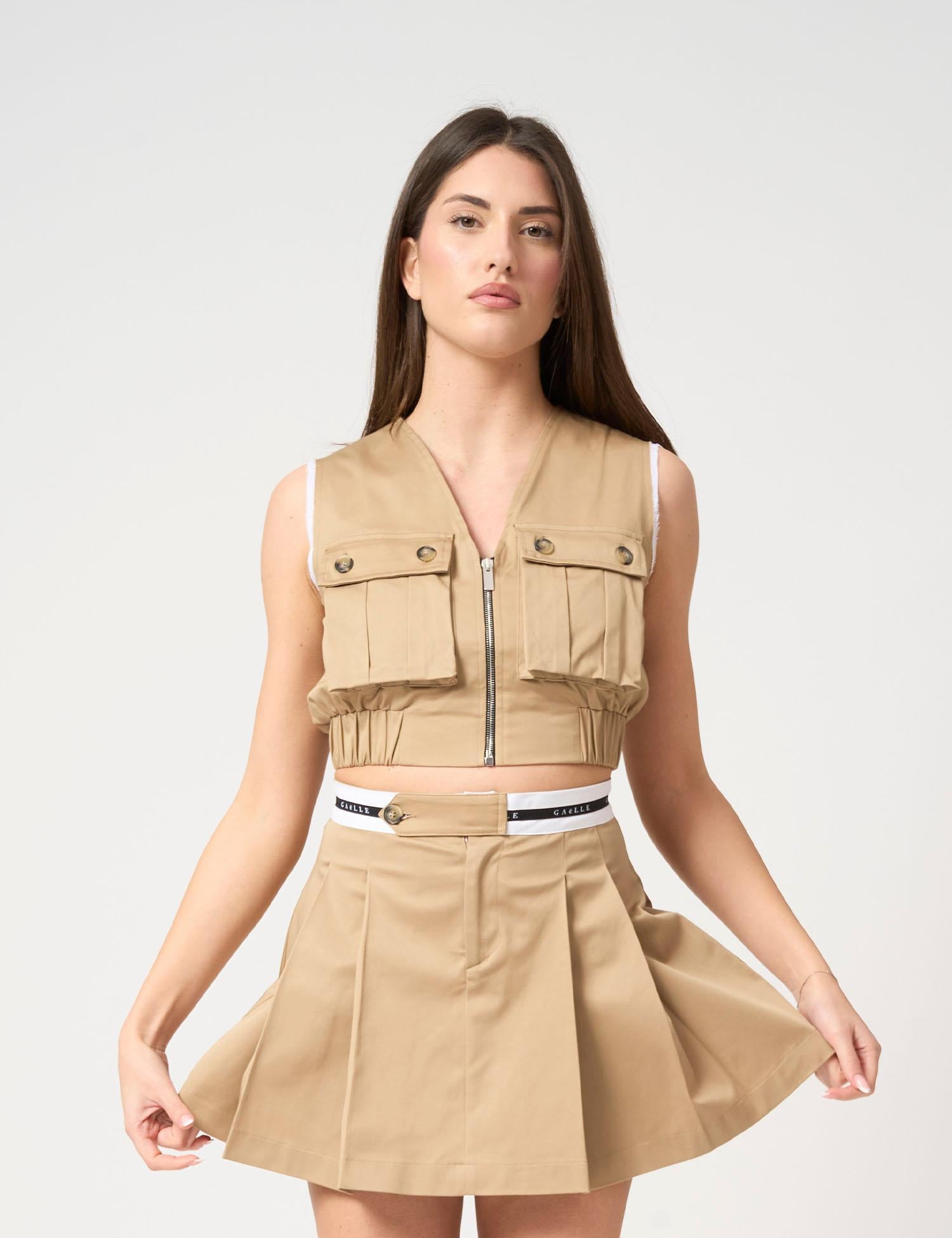 Gilet crop