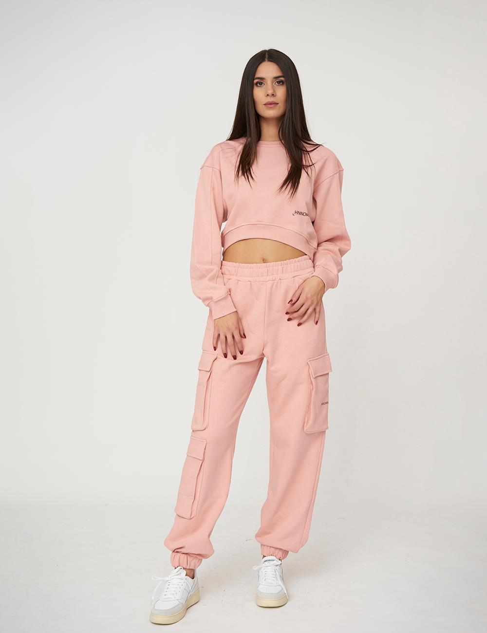 Felpa corta paricollo