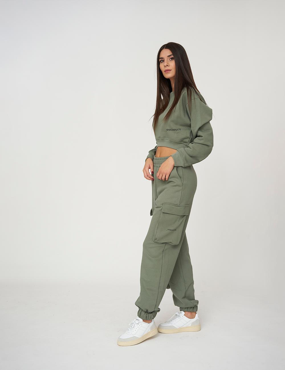 Felpa corta paricollo