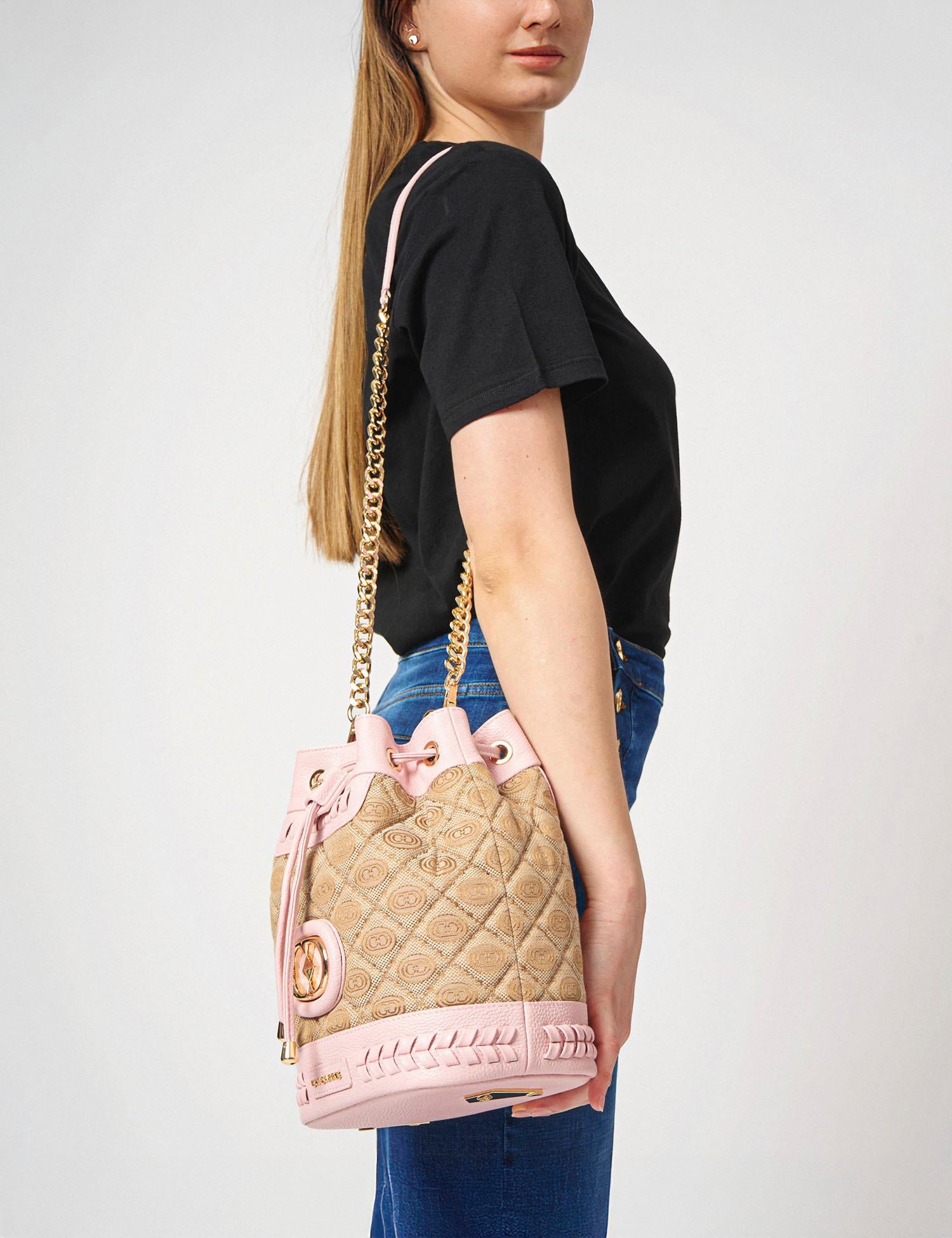 Monogram bucket jacquard