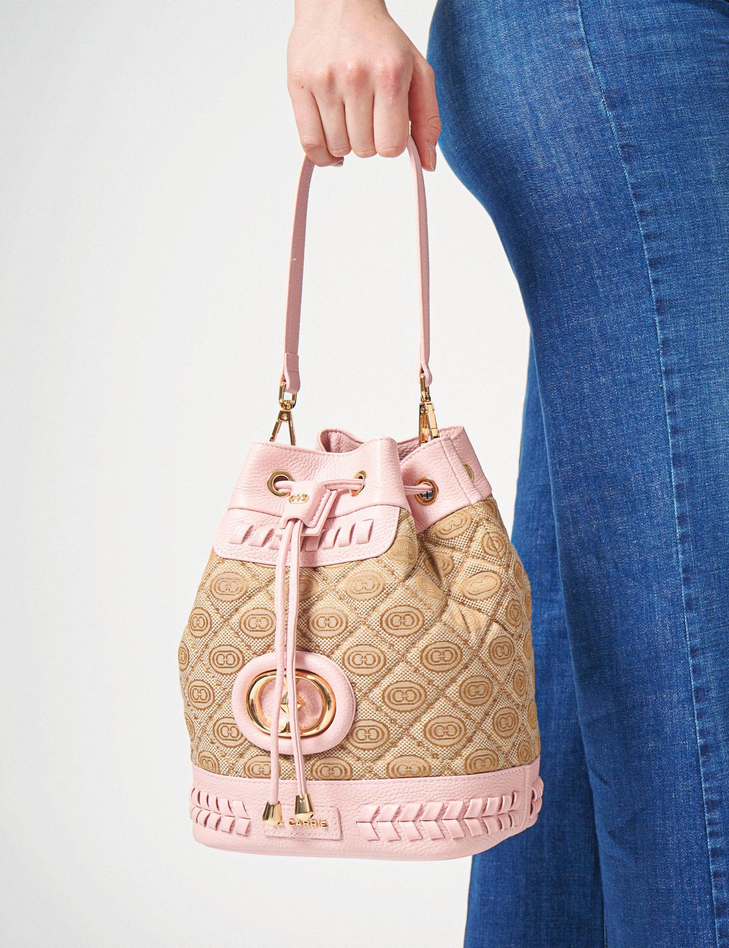 Monogram bucket jacquard