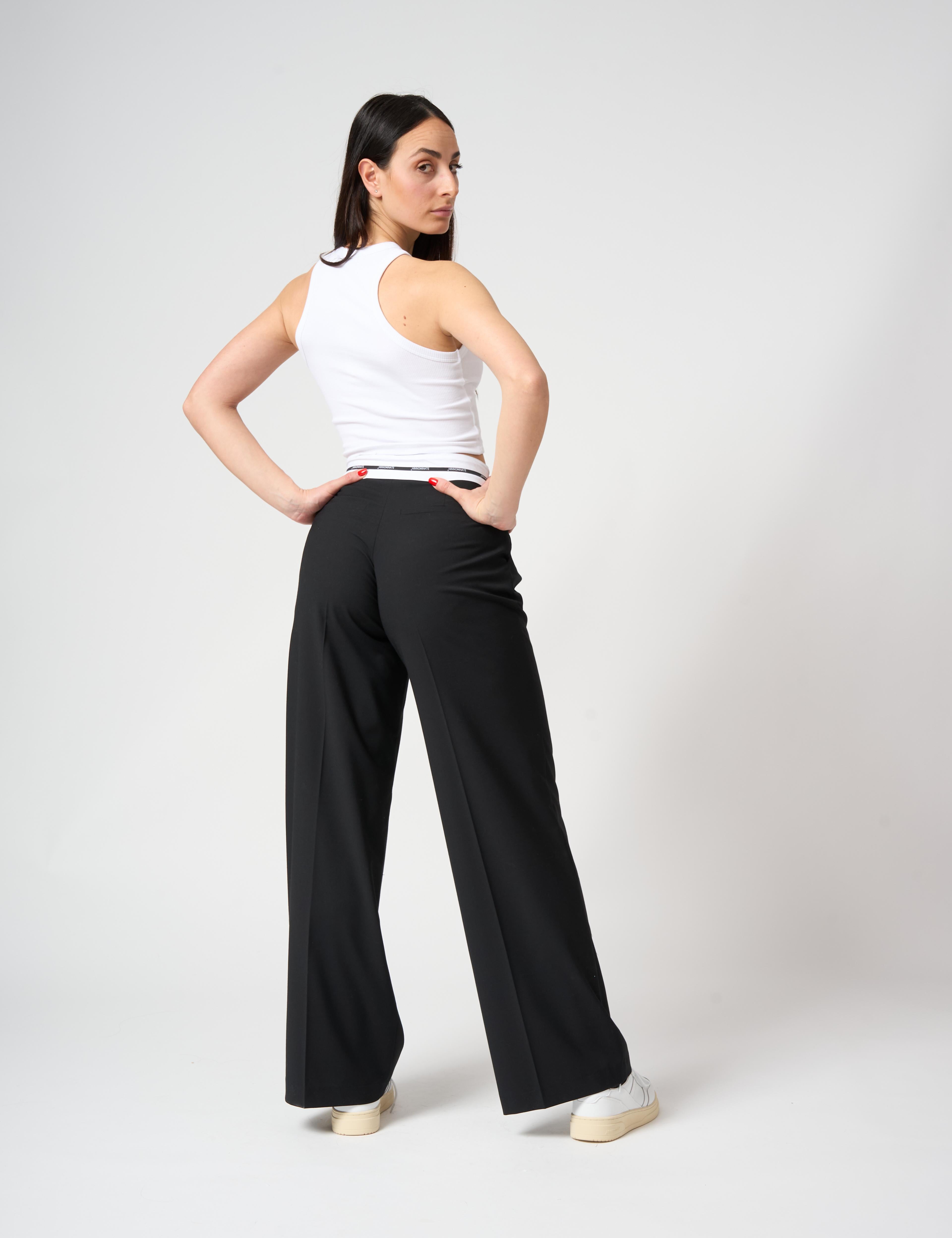 Crop top in costina