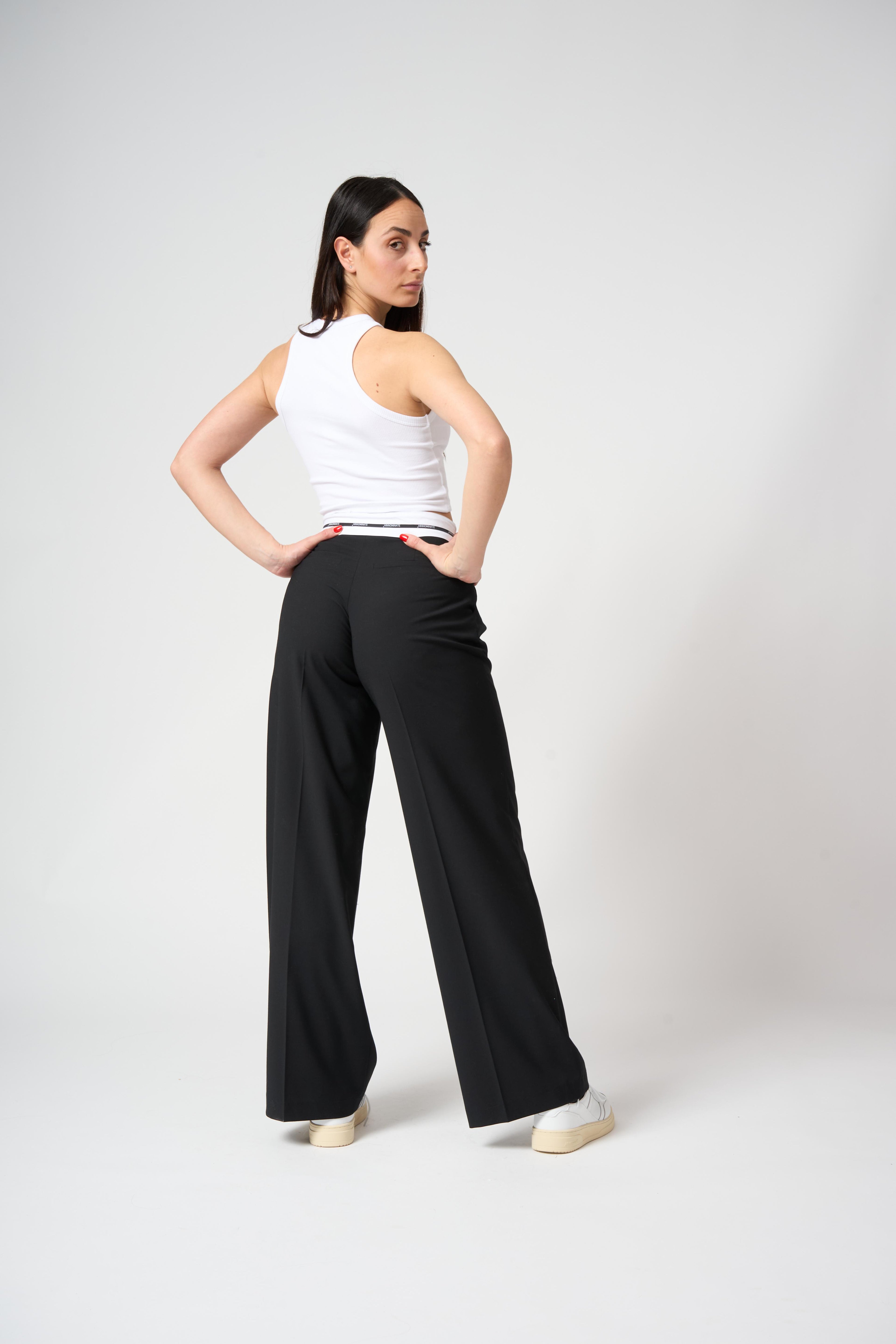 Crop top in costina