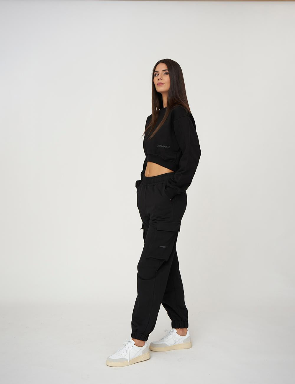 Felpa corta paricollo