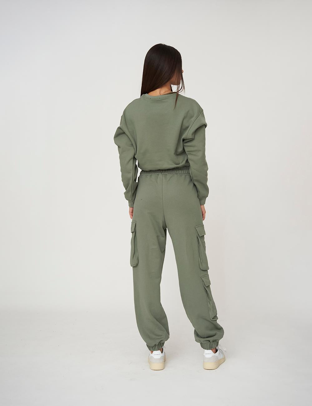 Felpa corta paricollo