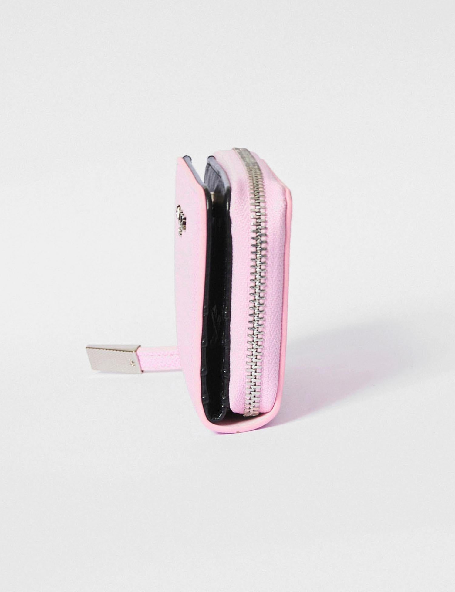 Mini portafoglio con zip
