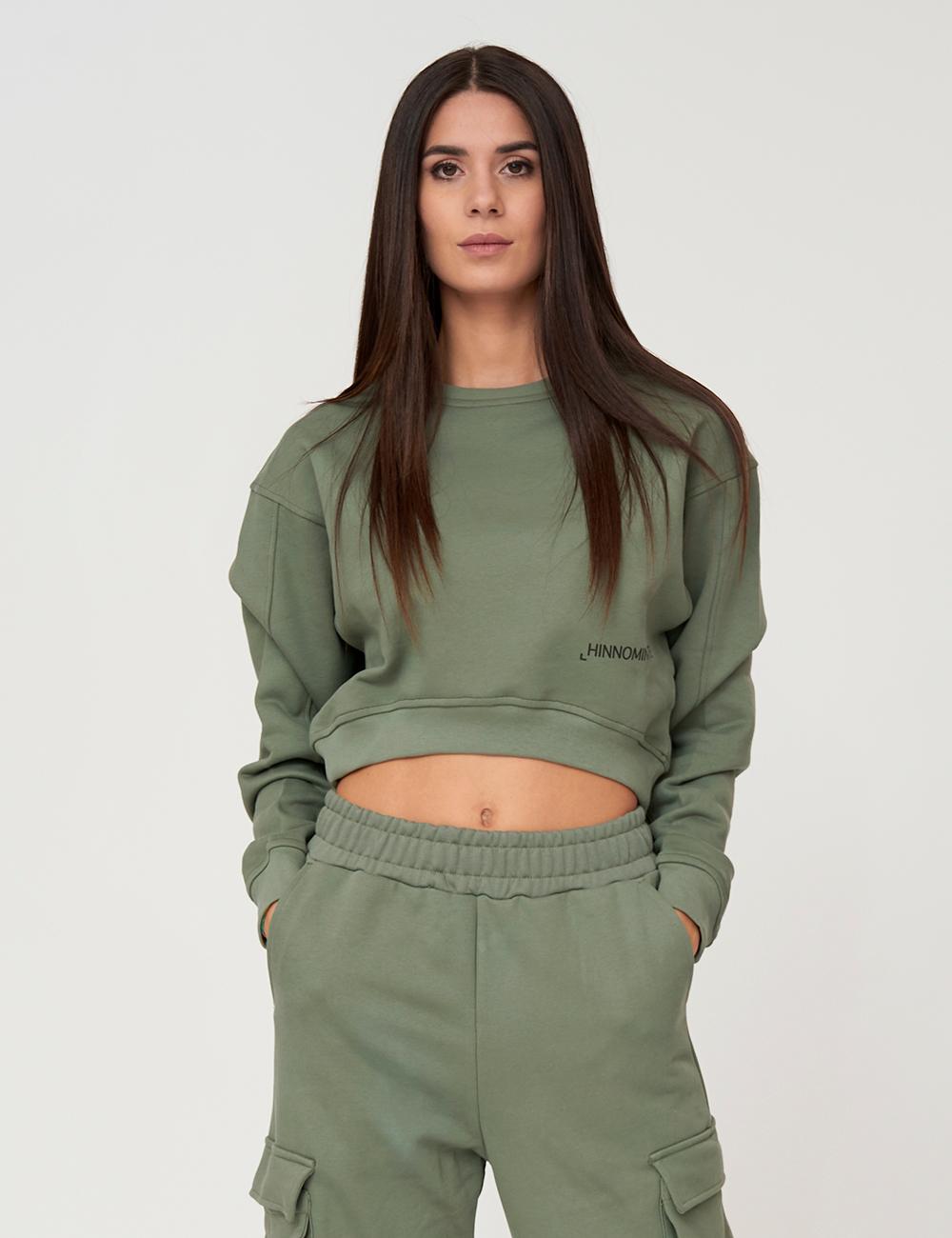 Felpa corta paricollo