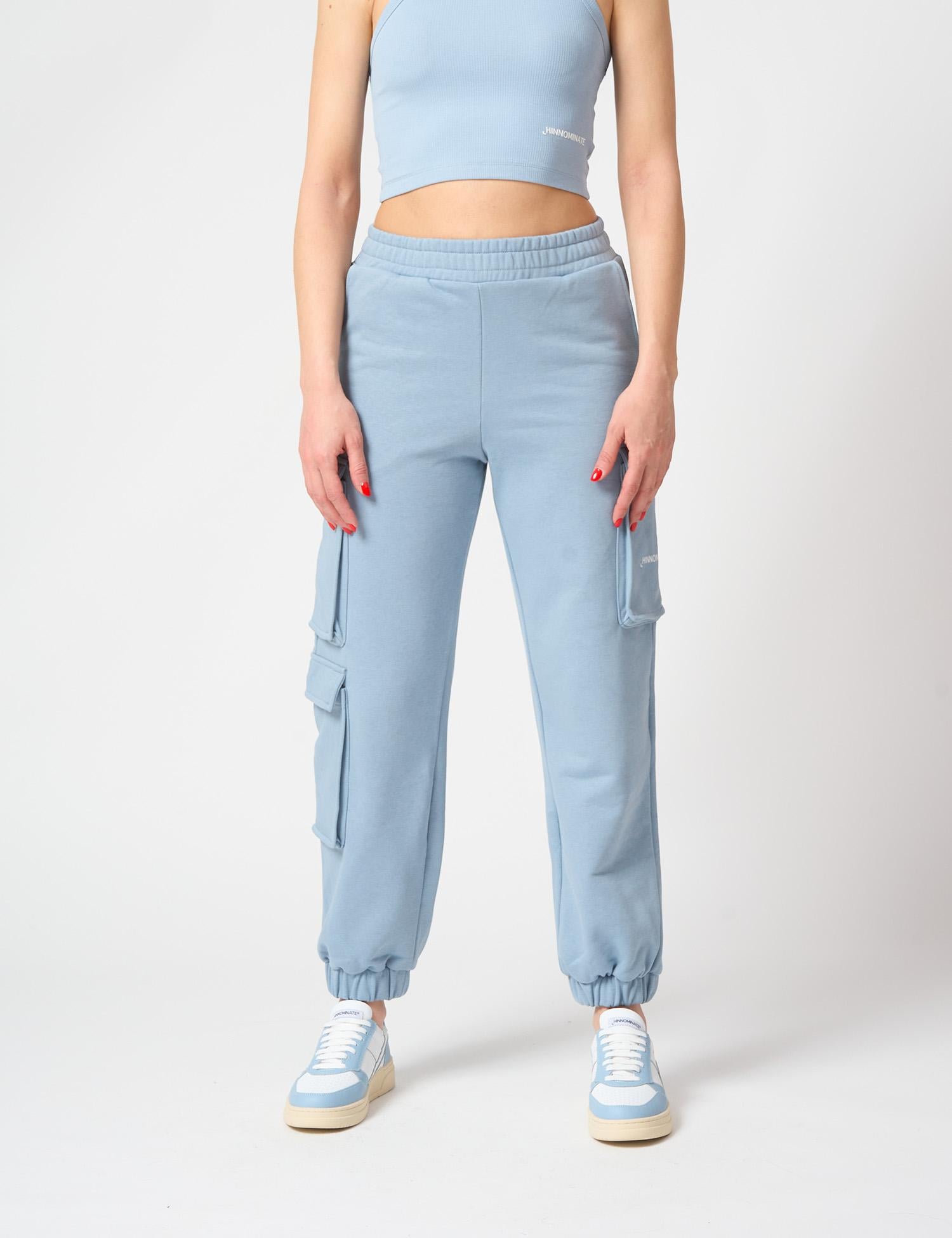 Pantalone con tasconi laterali