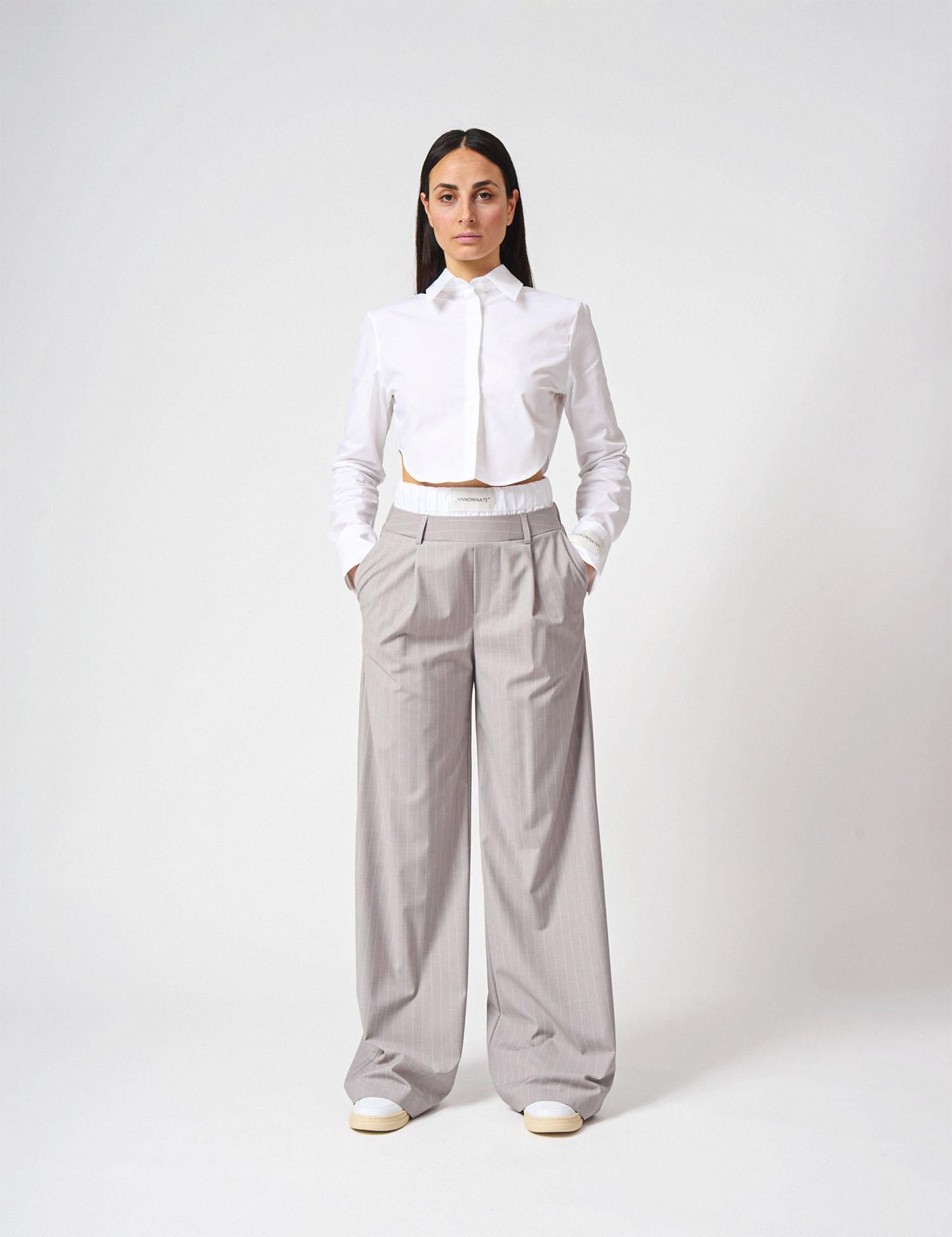 Camicia corta in cotone