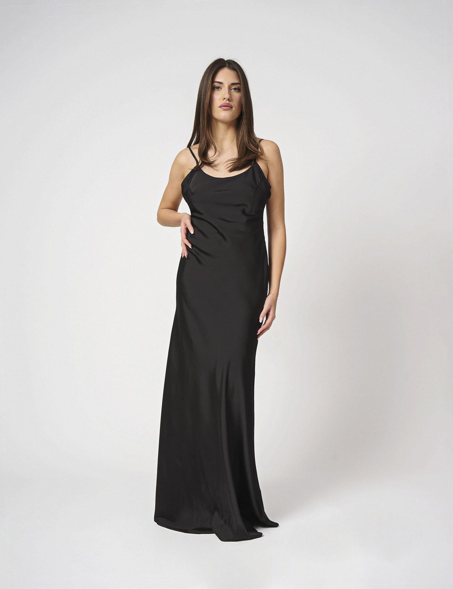Abito lingerie in raso