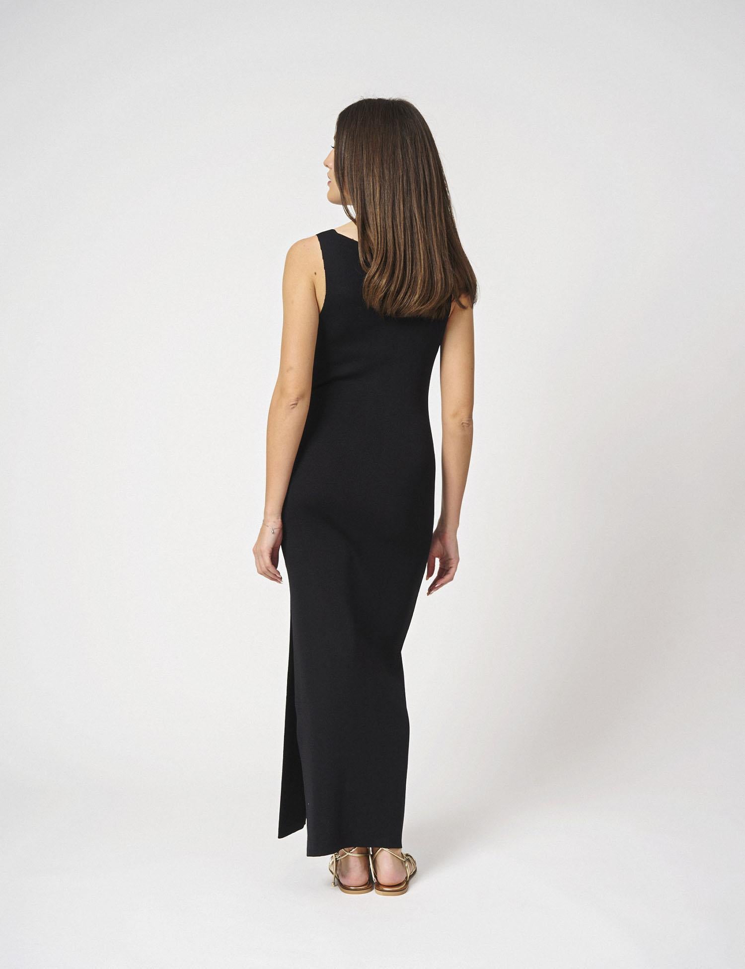 Abito lungo in maglia