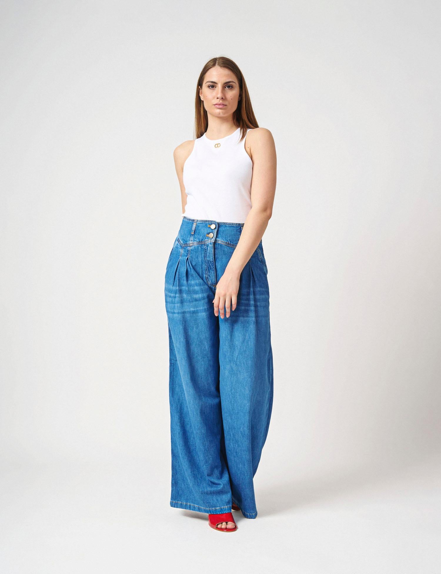 Jeans leg fit