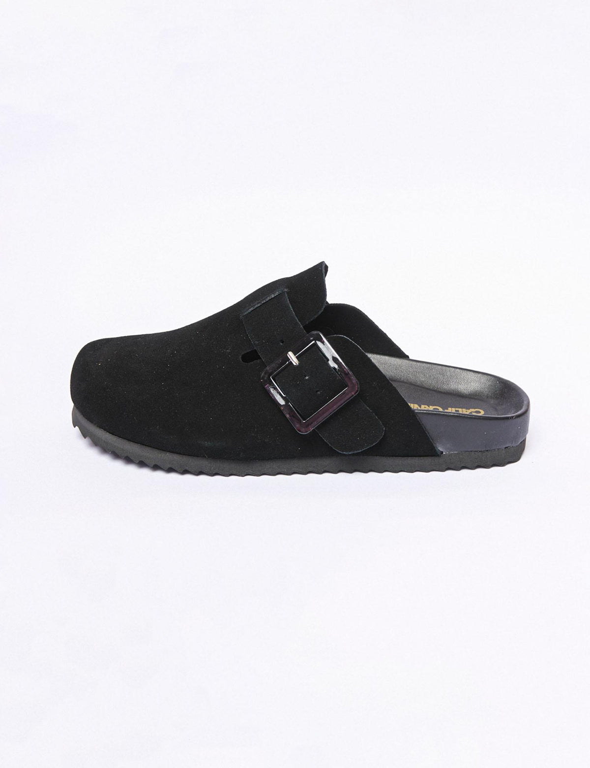 Sabot in suede