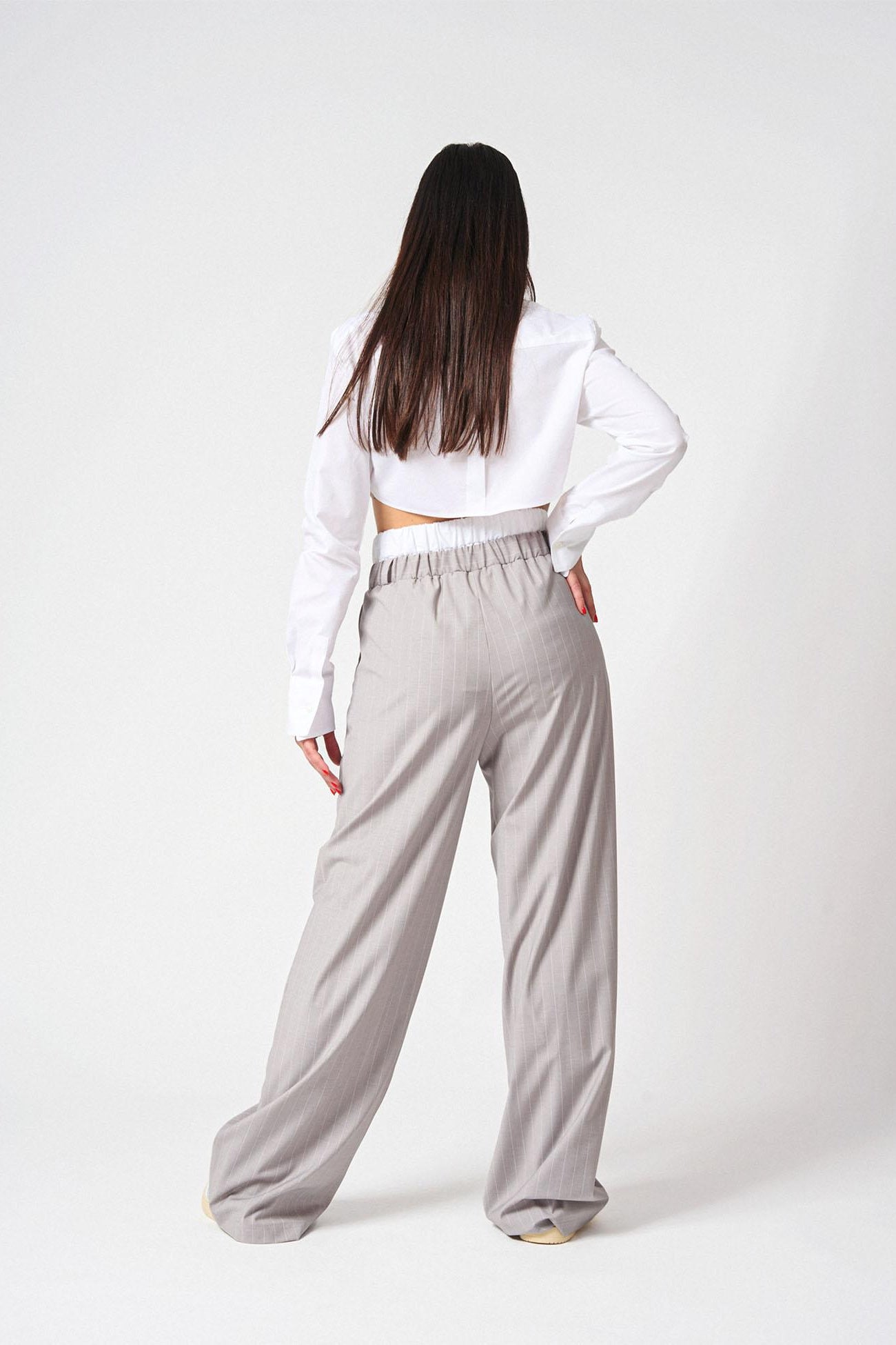 Pantalone gessato