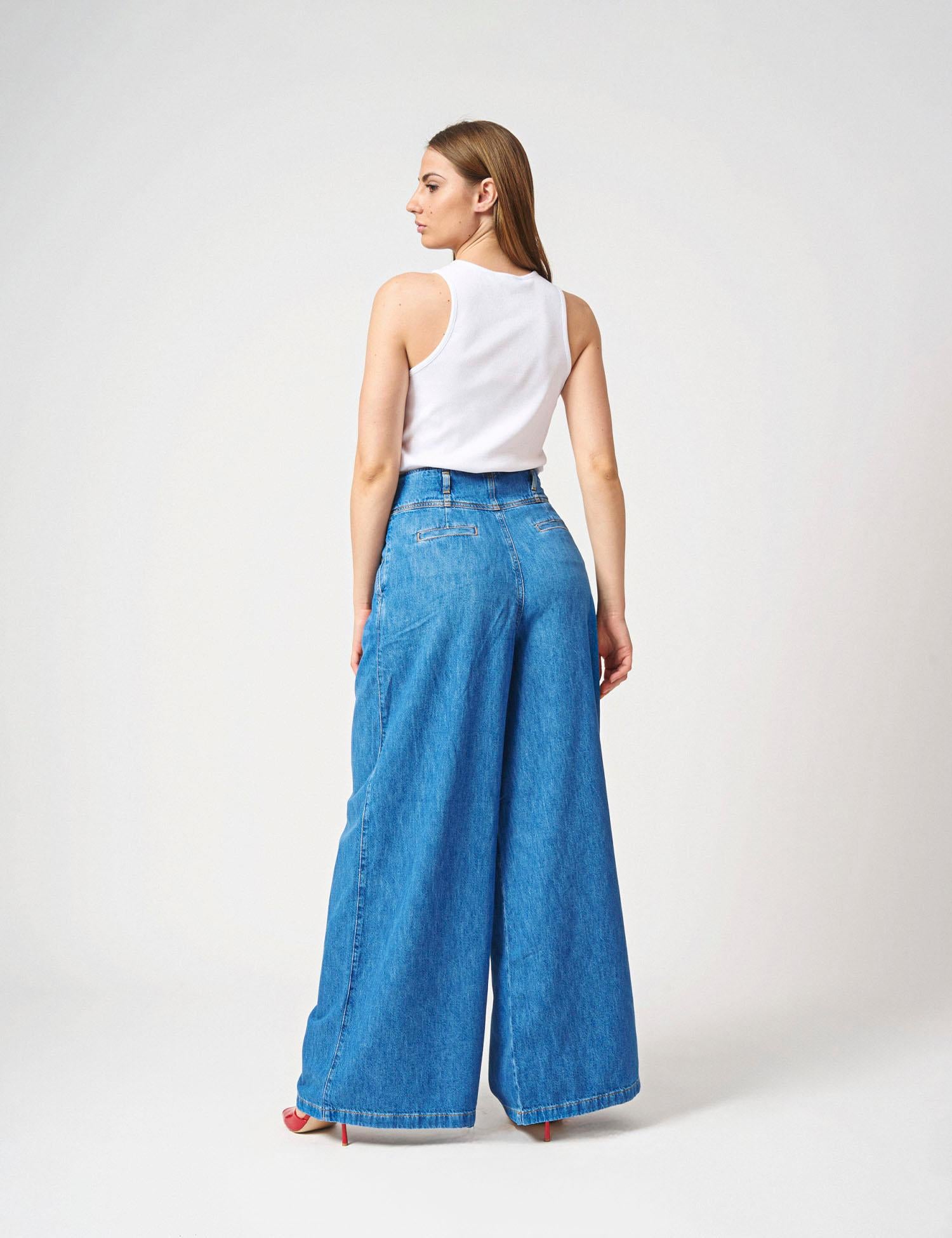 Jeans leg fit