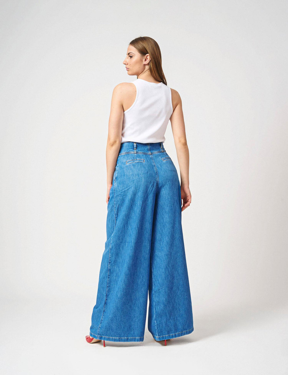 Jeans leg fit