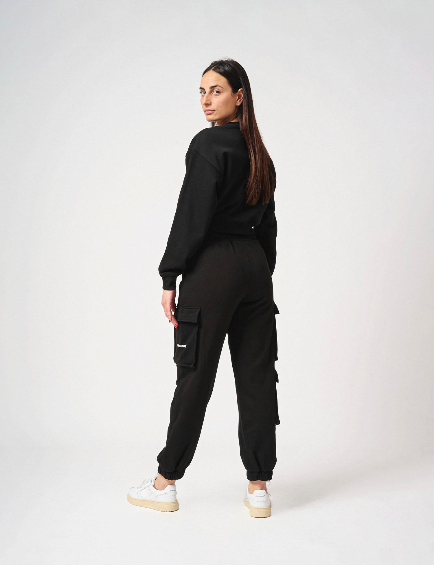 Pantalone con tasconi laterali