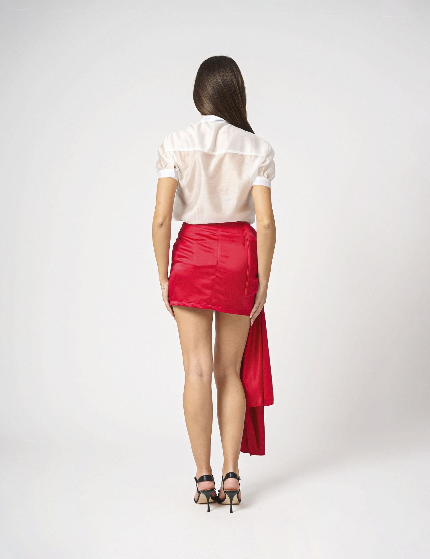 Camicia con fiocco