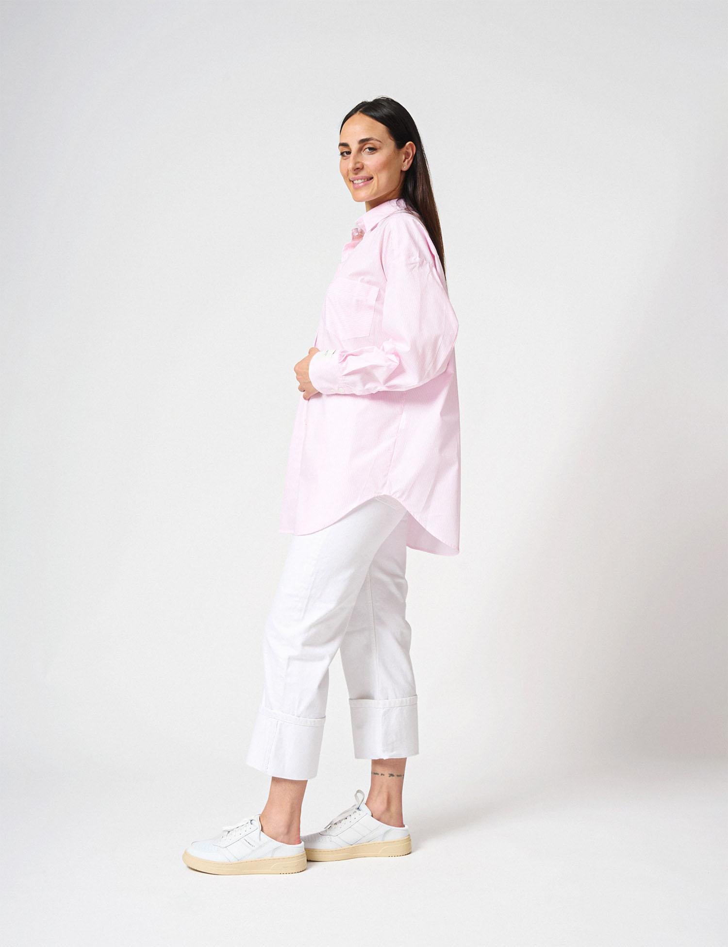 Camicia in cotone over