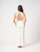 Body smanicato in maglia