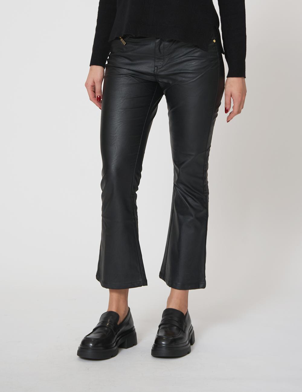 Jeans in ecopelle