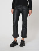 Jeans in ecopelle